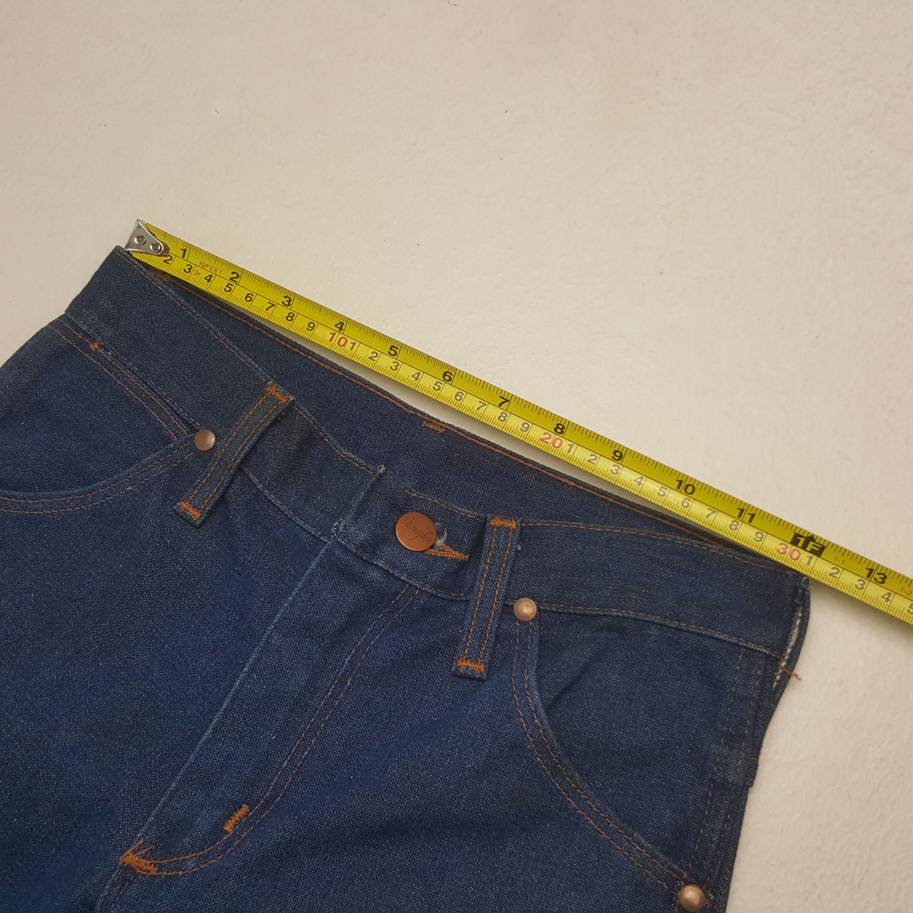 Wrangler Vintage Wrangler USA 401 SNVR Denim Jeans Size 24" / US 00 / IT 34 - 7 Thumbnail
