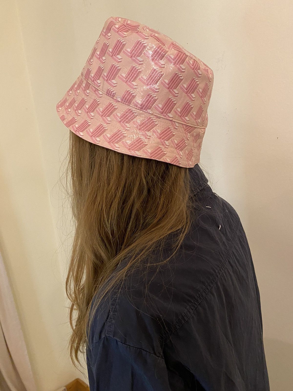 Lanvin Lanvin Logo Embroidered Reversible Bucket Hat Size ONE SIZE - 7 Thumbnail