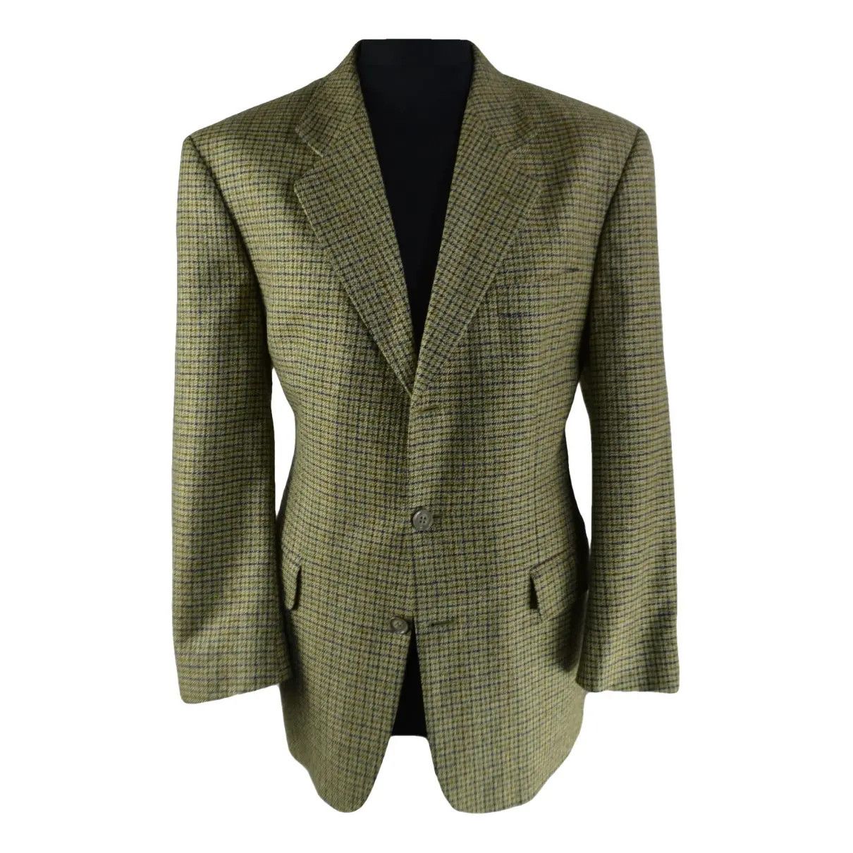 Designer × Vintage Vintage Christian Berg Blazer Size 42S US Silk Wool y56 Size 42S - 1 Thumbnail
