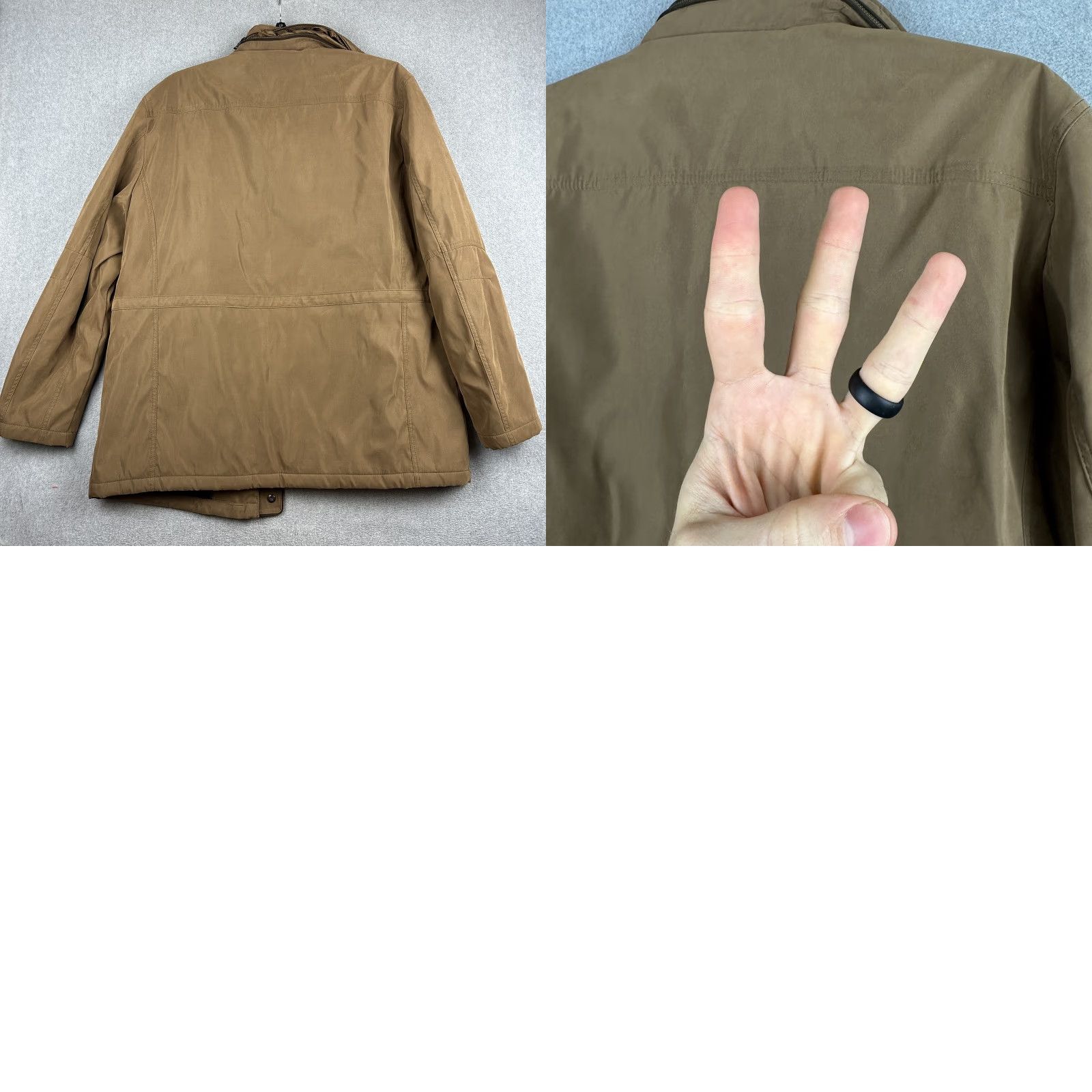 Jos. A. Bank Jos. A. Bank Reserve Coat Mens XL Brown Canvas Parka Hooded Insulated Outdoor Size US XL / EU 56 / 4 - 9 Thumbnail