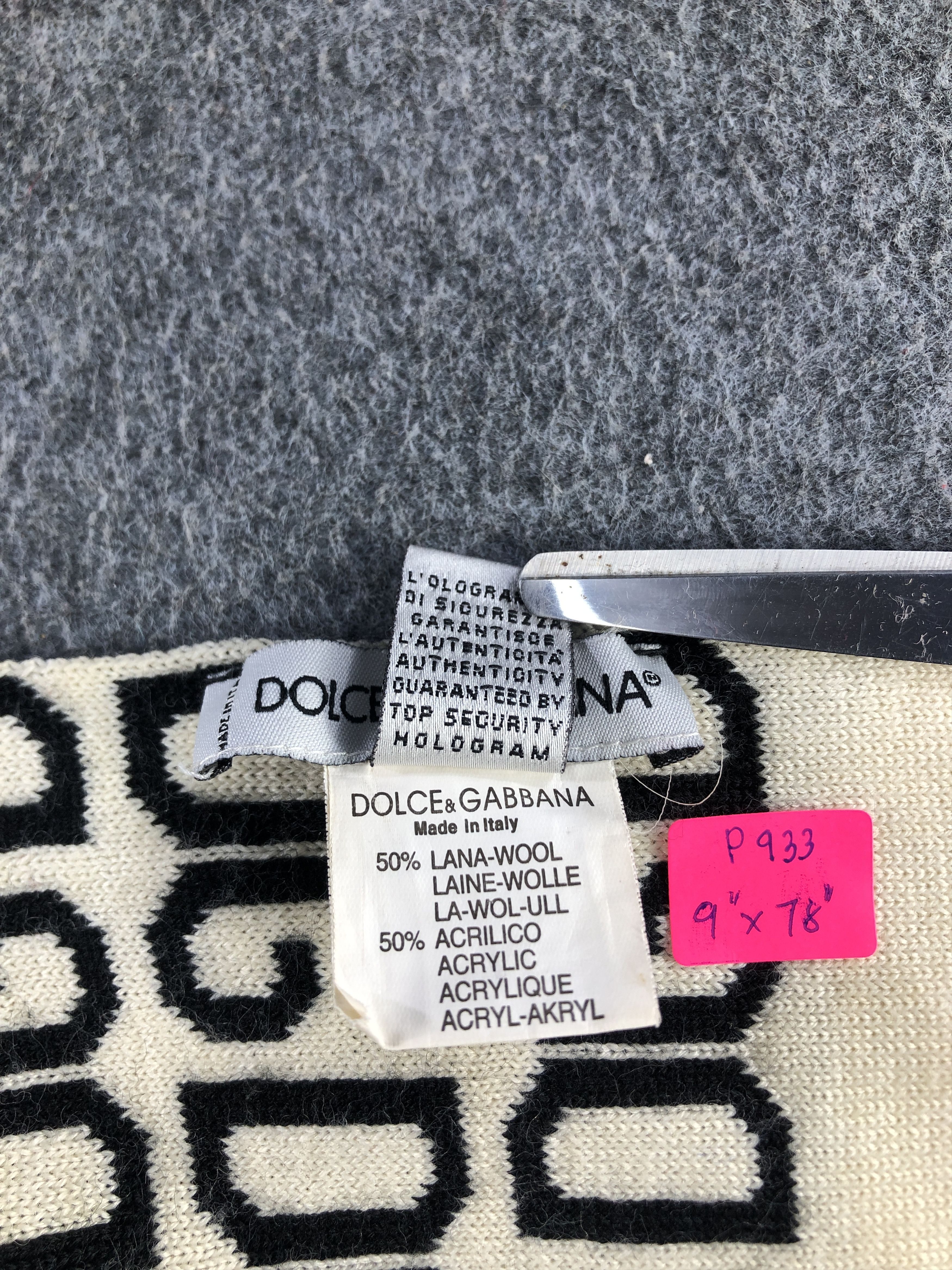 Dolce & Gabbana Dolce & Gabbana Scarf / Muffler / Neckwear P933 Size ONE SIZE - 7 Thumbnail