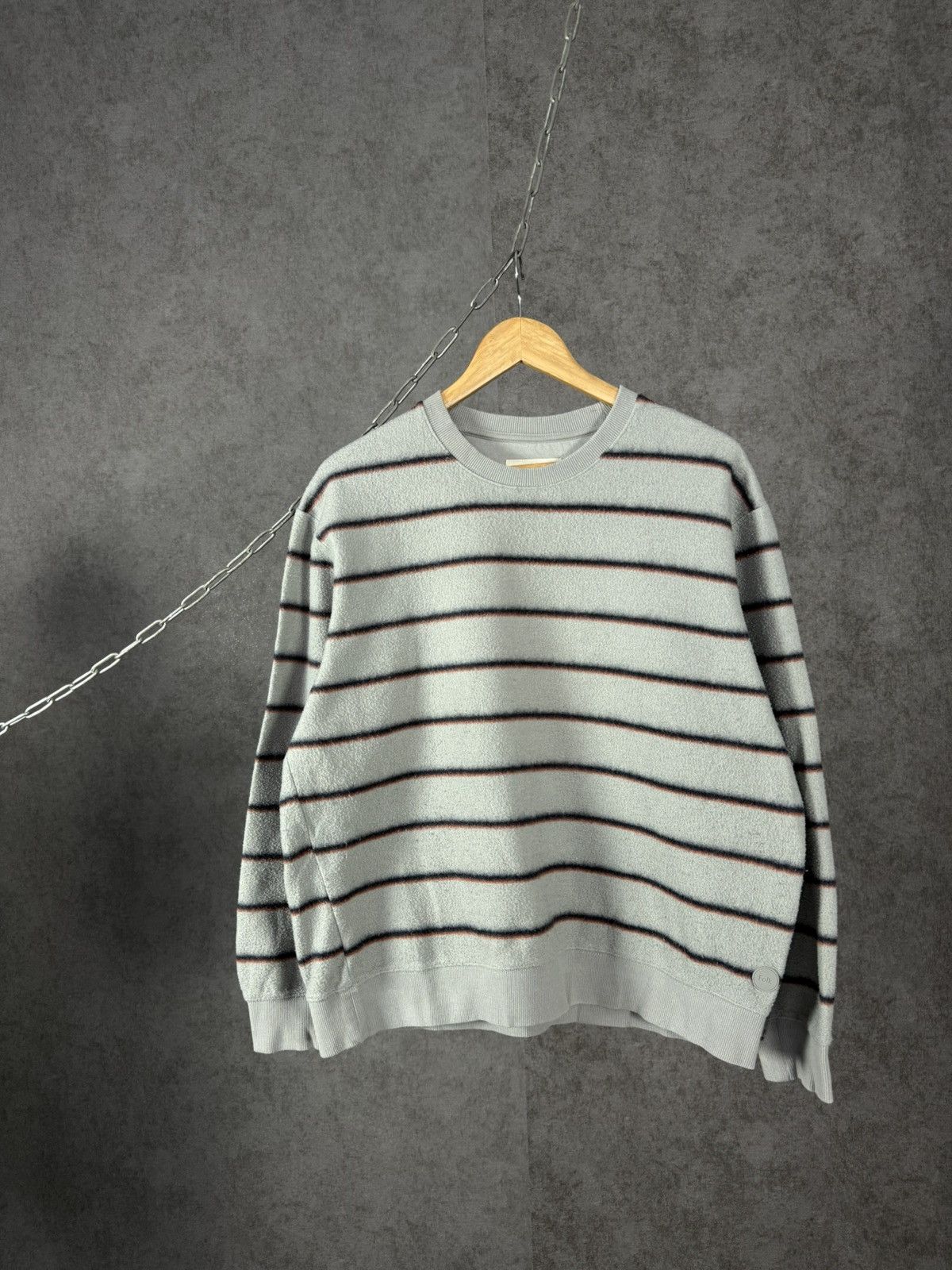 Folk Folk designer striped sweatshirt Size US M / EU 48-50 / 2 - 1 Thumbnail