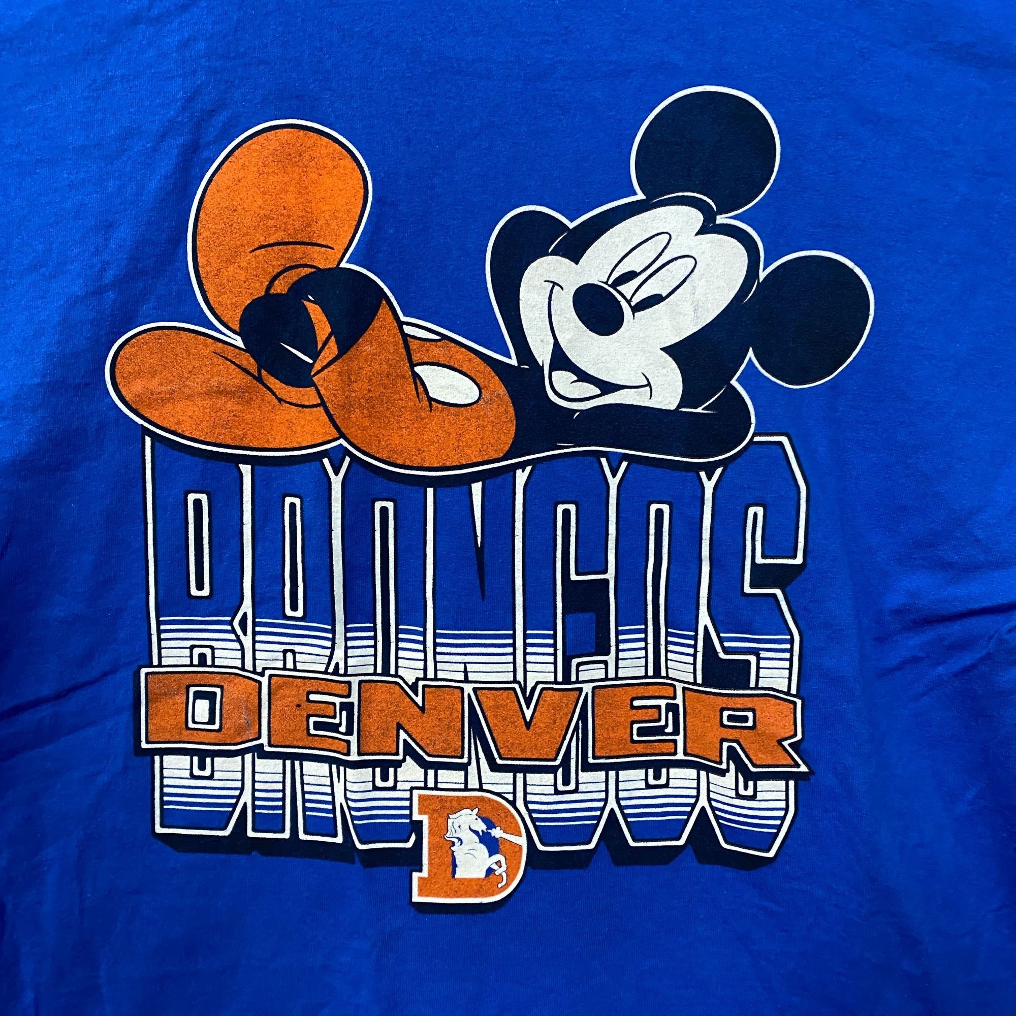 Junk Food Disney x Junk Food NFL Denver Broncos Mickey Mouse Kick Back Size US L / EU 52-54 / 3 - 2 Thumbnail