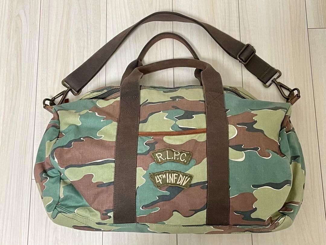 RRL Ralph Lauren Ralph Lauren Camouflage Boston Bag Size ONE SIZE - 1 Thumbnail