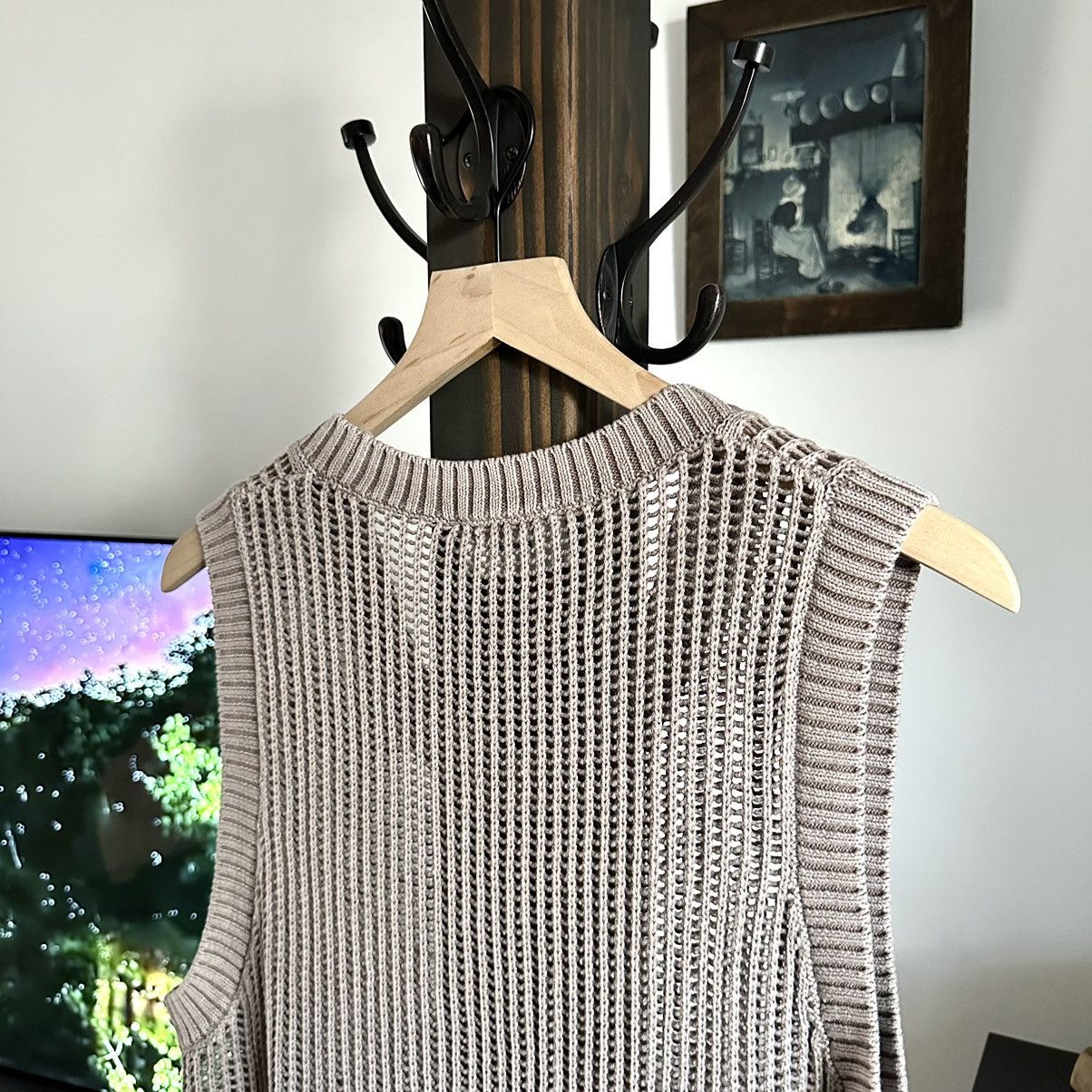 Represent Clo. 🌿Represent Clo Washed Knit Vest - Dawn🌿 Size US L / EU 52-54 / 3 - 7 Thumbnail