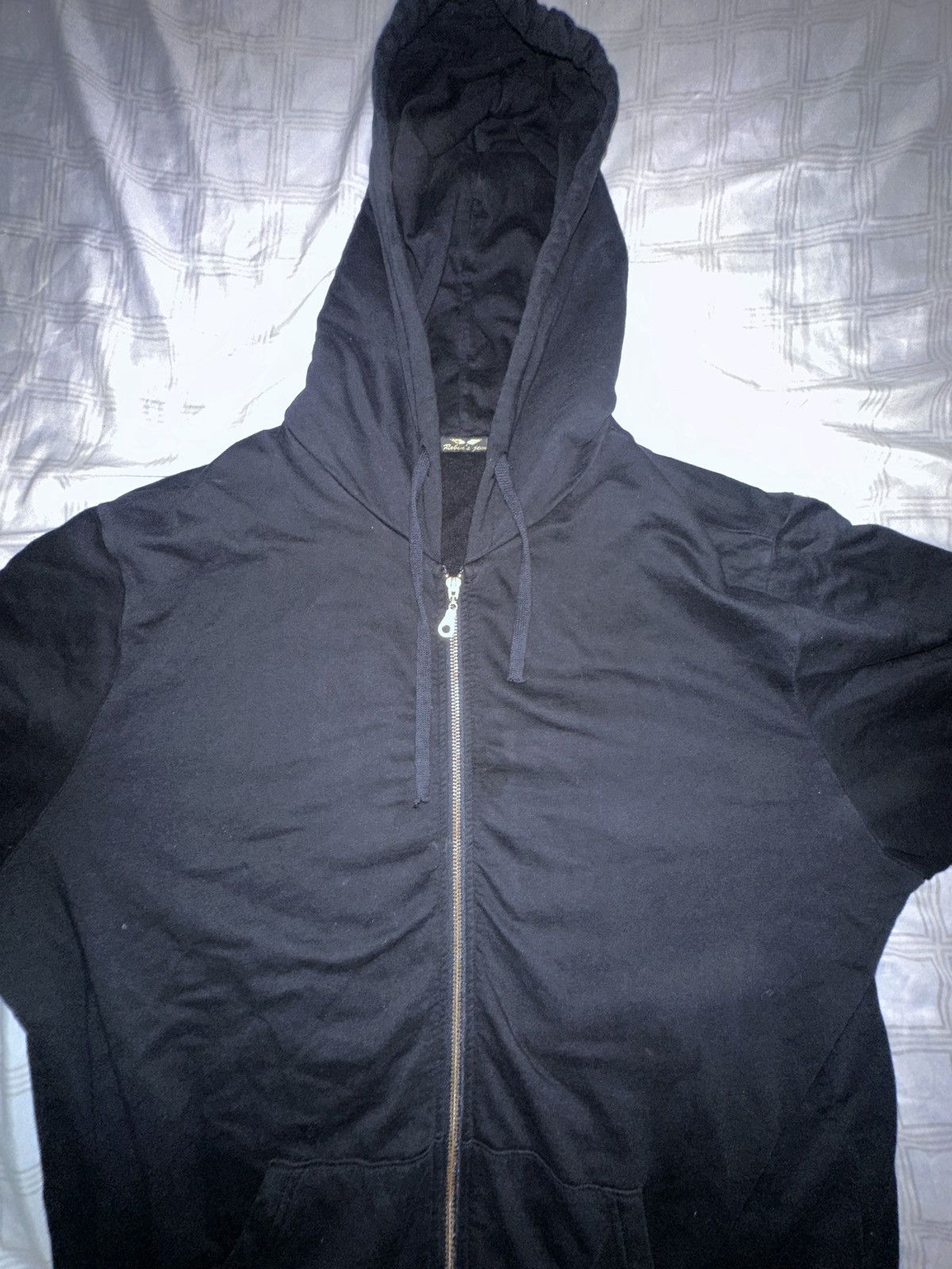 Robins Jeans Robin Jeans Black Zip up jacket Size US XL / EU 56 / 4 - 6 Thumbnail