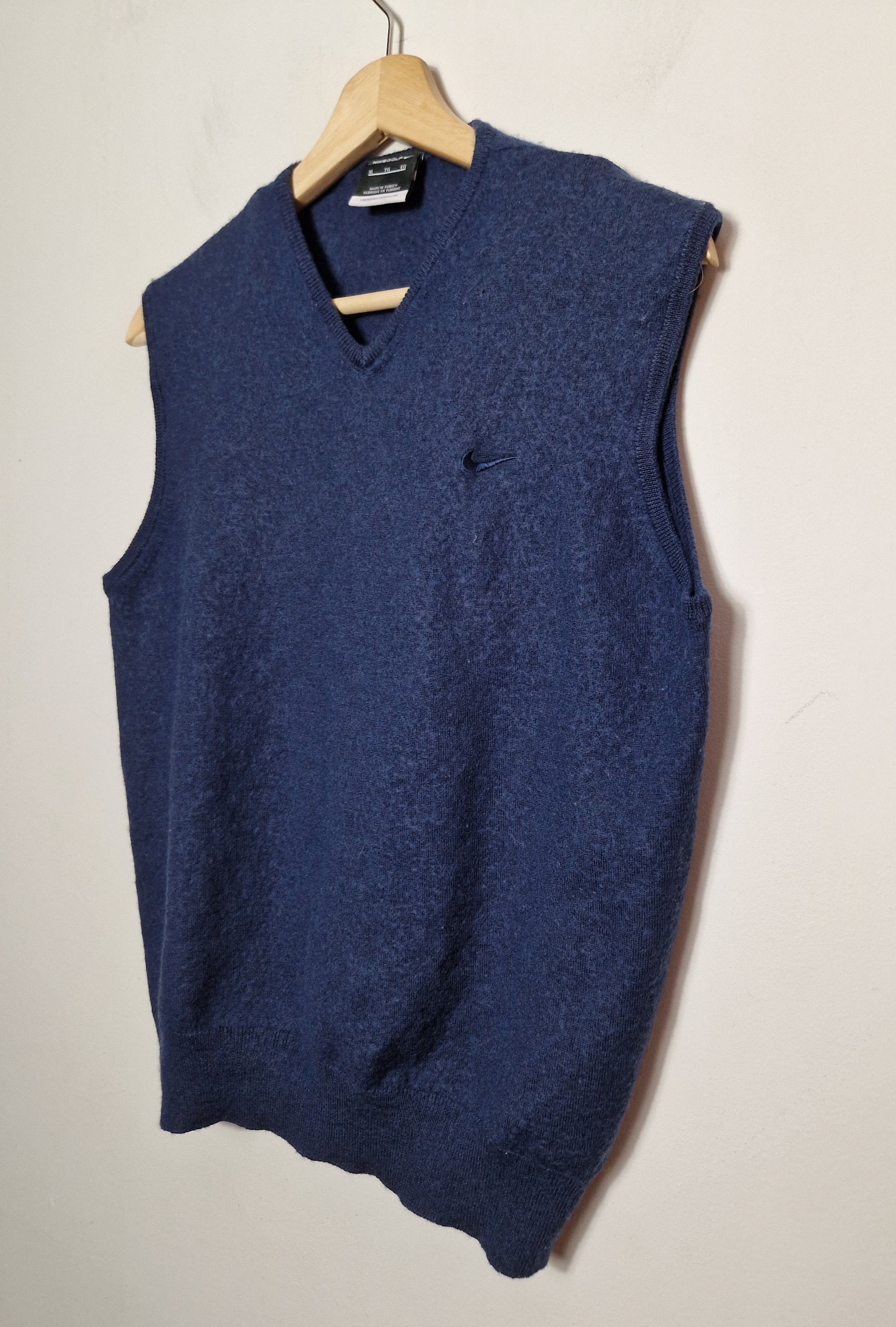 Nike × Vintage Nike vintage wool vest Size US M / EU 48-50 / 2 - 3 Thumbnail