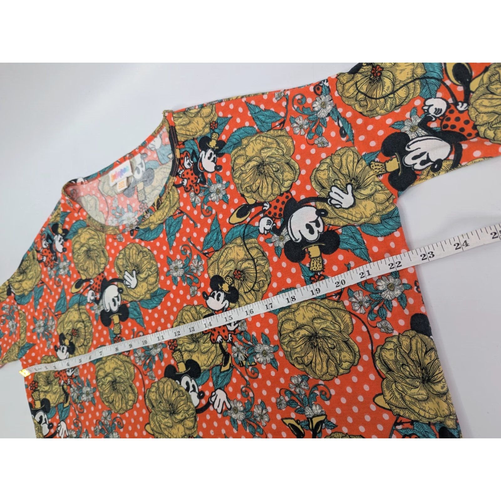 Vintage VINTAGE LuLaRoe Irma Shirt Disney Polka Dot Mickey Minnie Mouse Womens Sz 2XS Tunic Size XXS / US 00 / IT 34 - 4 Thumbnail