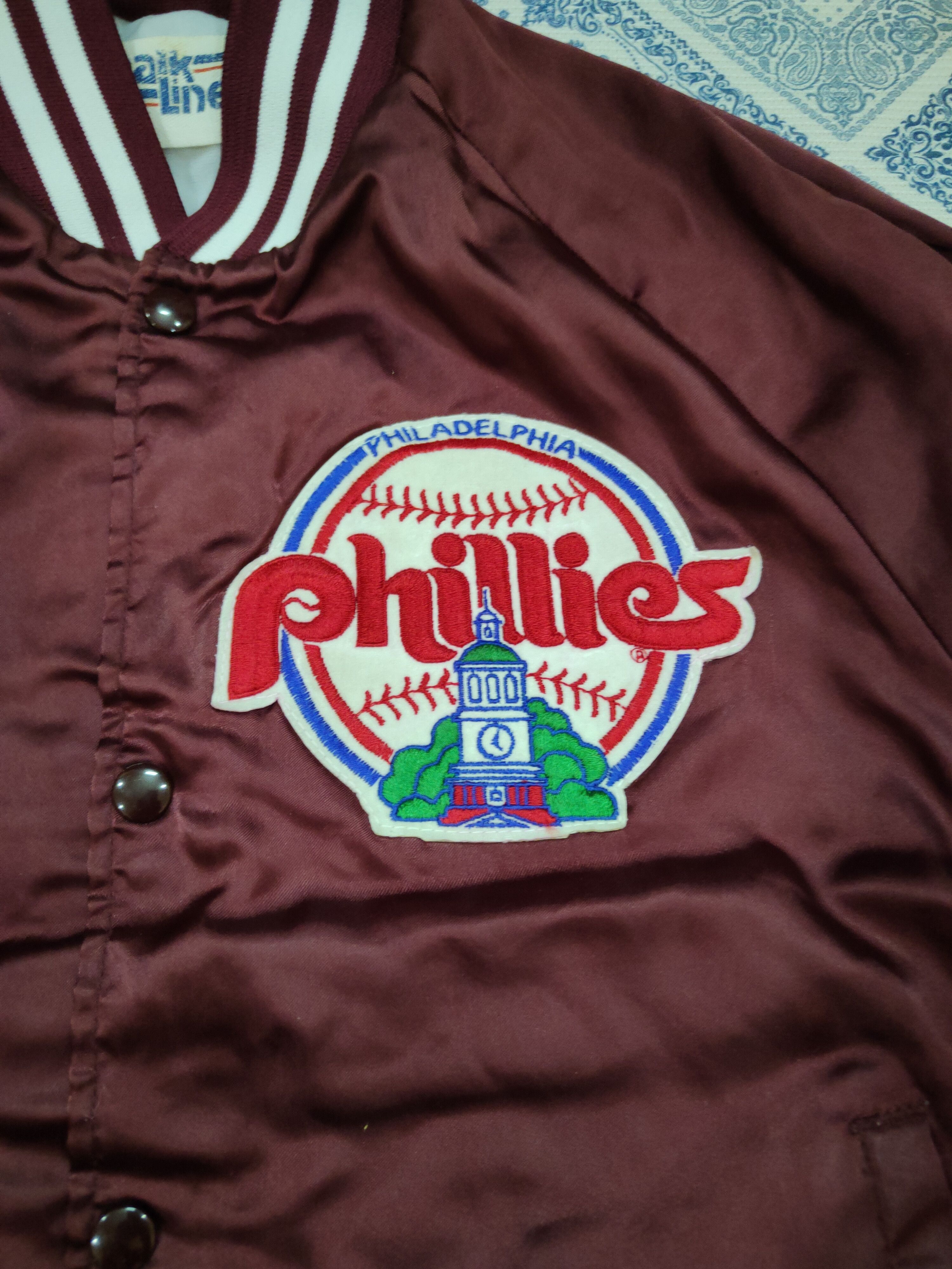 Chalk Line × MLB Phillies Stadium Jacket USA Chalk Line MLB 90s Size US M / EU 48-50 / 2 - 7 Thumbnail