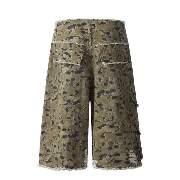 Vintage VIBE Vintage street ripped baggy seven-minute shorts Size US 33 - 4 Thumbnail