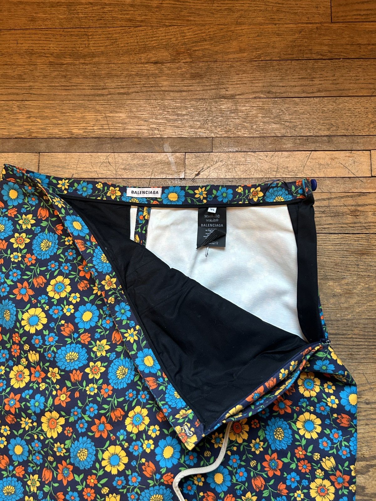 Balenciaga Spring 2018 Runway Floral Layered Trousers Size US 34 / EU 50 - 6 Thumbnail