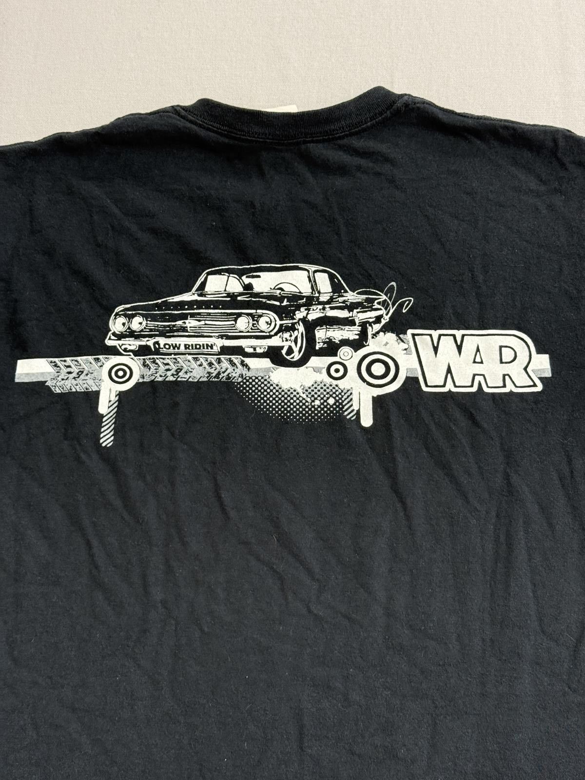 Gildan Y2K WAR Band Low Rider T-shirt Low Ridin License Plate Tee M Size US M / EU 48-50 / 2 - 1 Thumbnail