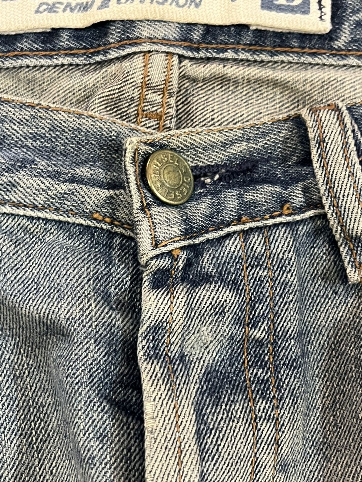 Diesel × Diesel Black Gold Vintage Diesel Mudwash Distressed Denim Size US 31 - 9 Thumbnail