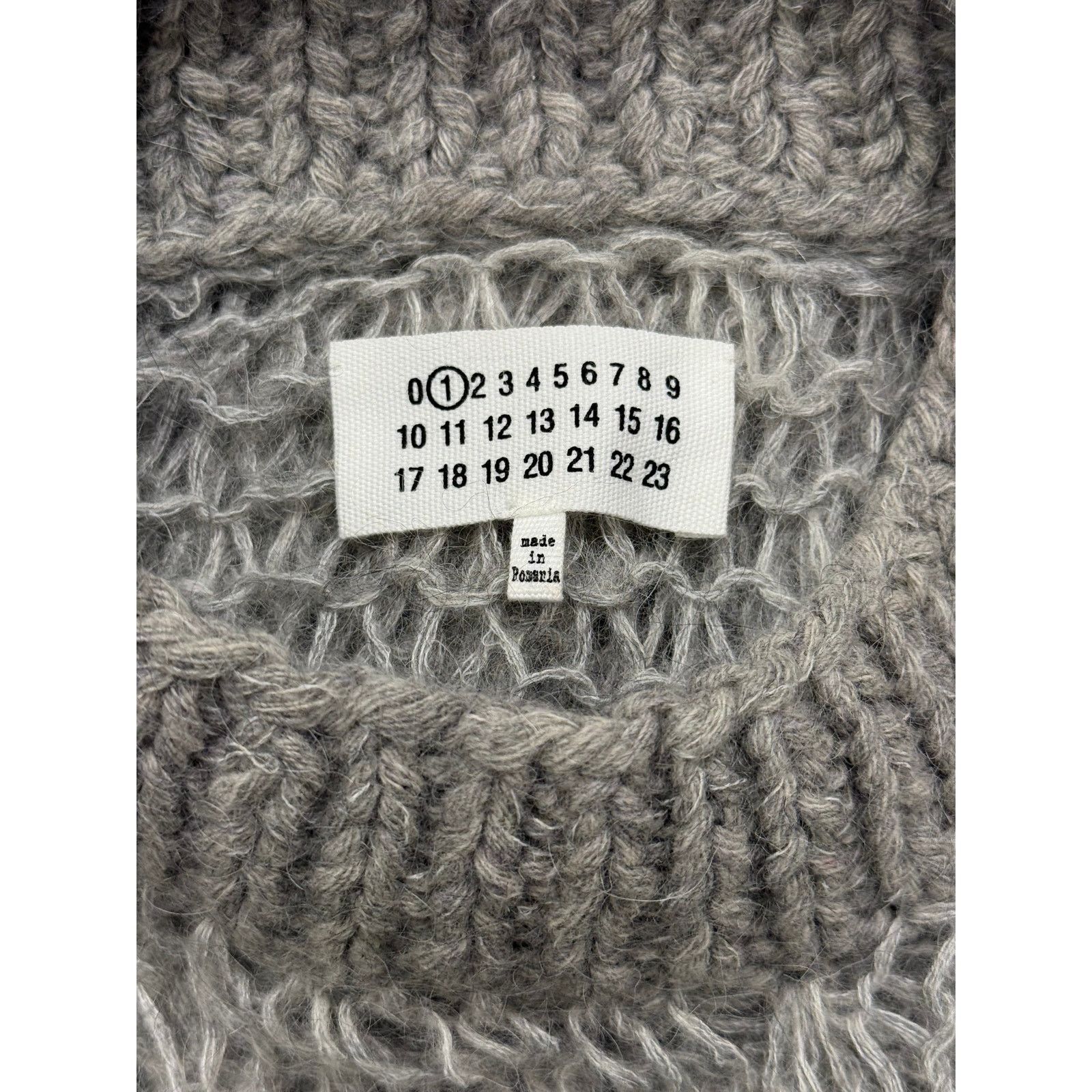 Maison Margiela A/W2014 Maison Margiela loose knit punk mohair sweater Size M / US 6-8 / IT 42-44 - 9 Thumbnail