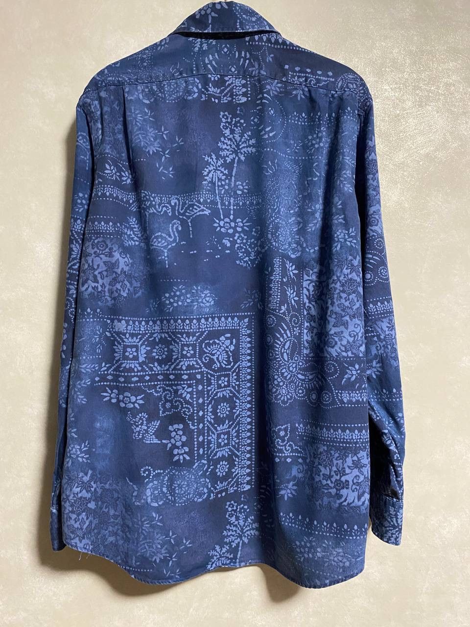 Japanese Brand × Polo Ralph Lauren Polo Ralph Lauren Distressed Bandana Shirt Size US L / EU 52-54 / 3 - 2 Thumbnail