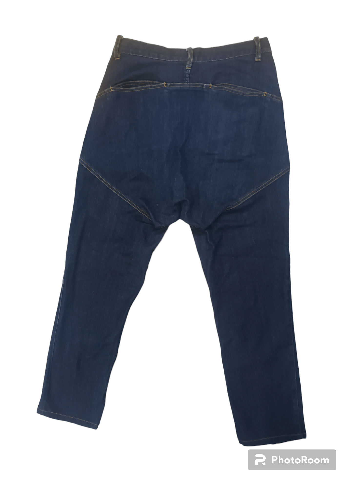 Issey Miyake 🔥 TSUMORI CHISATO RARE DESIGN DENIM PANTS 🔥 Size US 32 / EU 48 - 2 Thumbnail