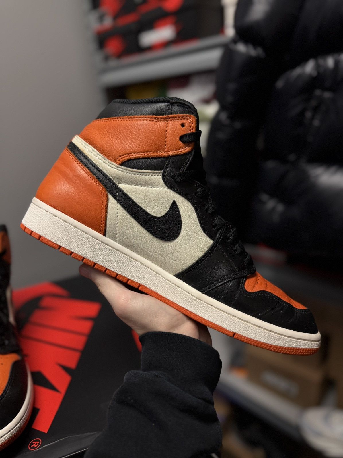 Jordan Brand × Nike Nike Jordan 1 High Shattered Backboard OG Size 12 Size US 12 / EU 45 - 8 Thumbnail