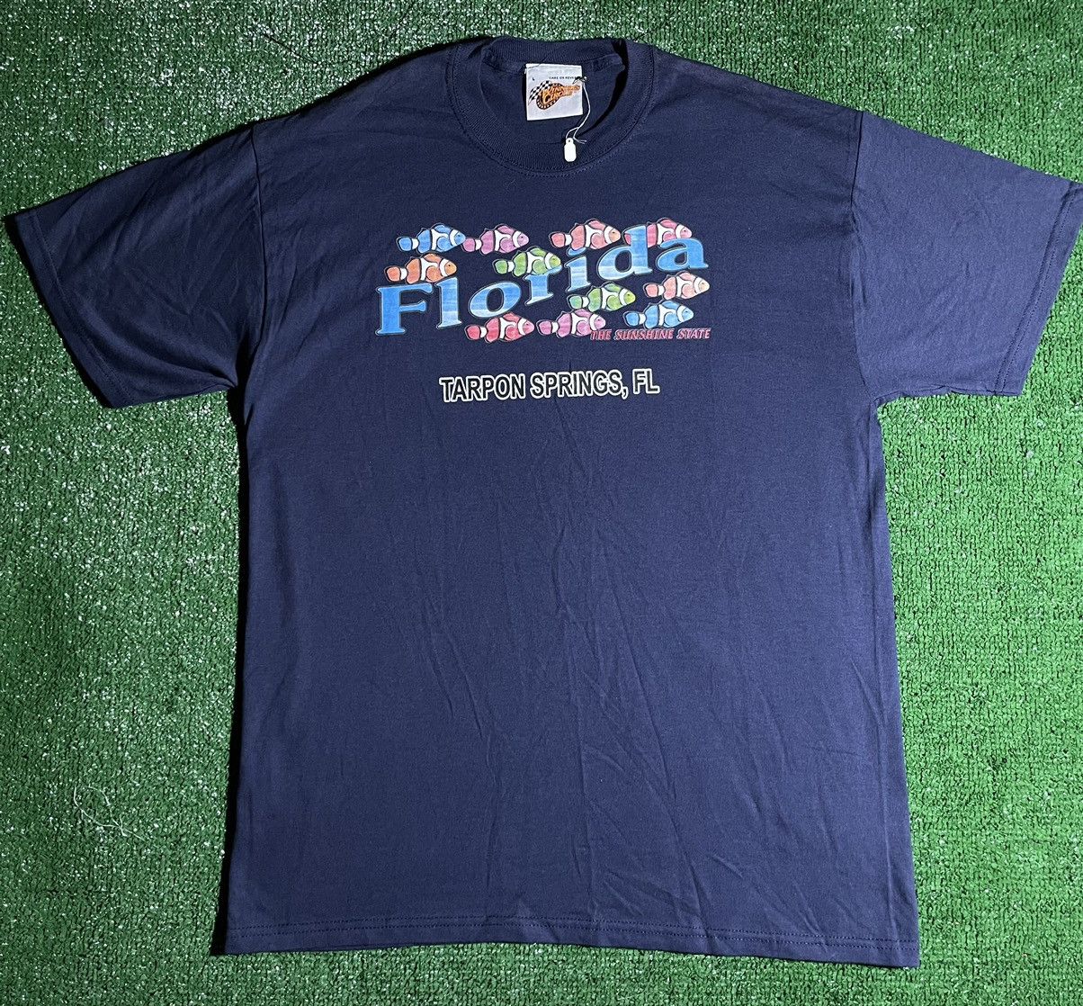 Vintage ‘Florida’ Clownfish, Tarpon Springs, FL T-shirt Size US L / EU 52-54 / 3 - 1 Thumbnail
