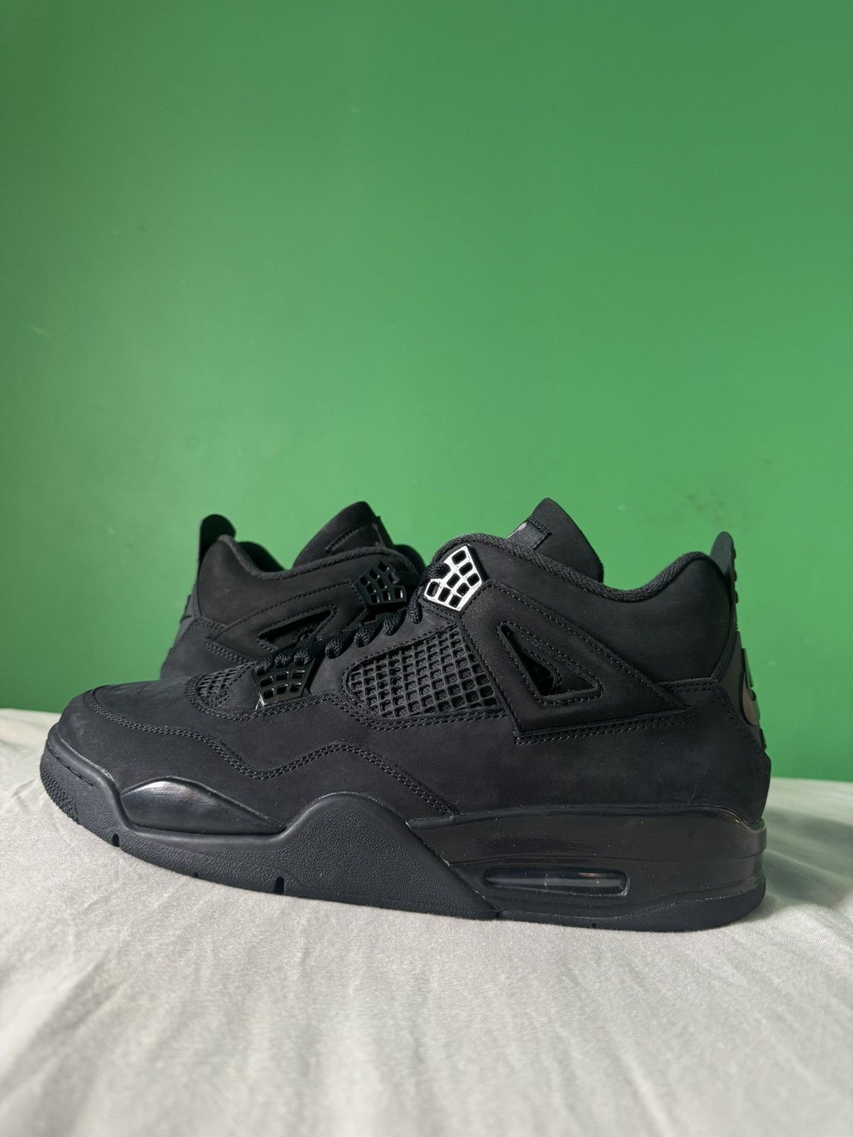 Jordan Brand Jordan 4 black cat 2025 Size US 12 / EU 45 - 1 Thumbnail