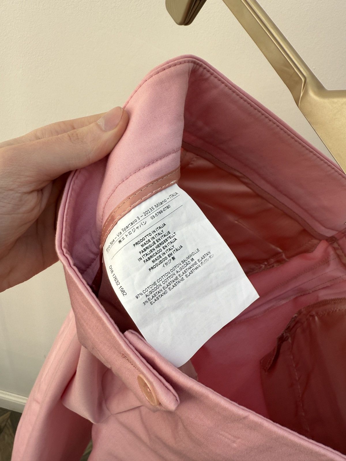 Etro Vintage Etro Luxury Pink Blazer Pants Suit Womens Size M / US 6-8 / IT 42-44 - 12 Thumbnail