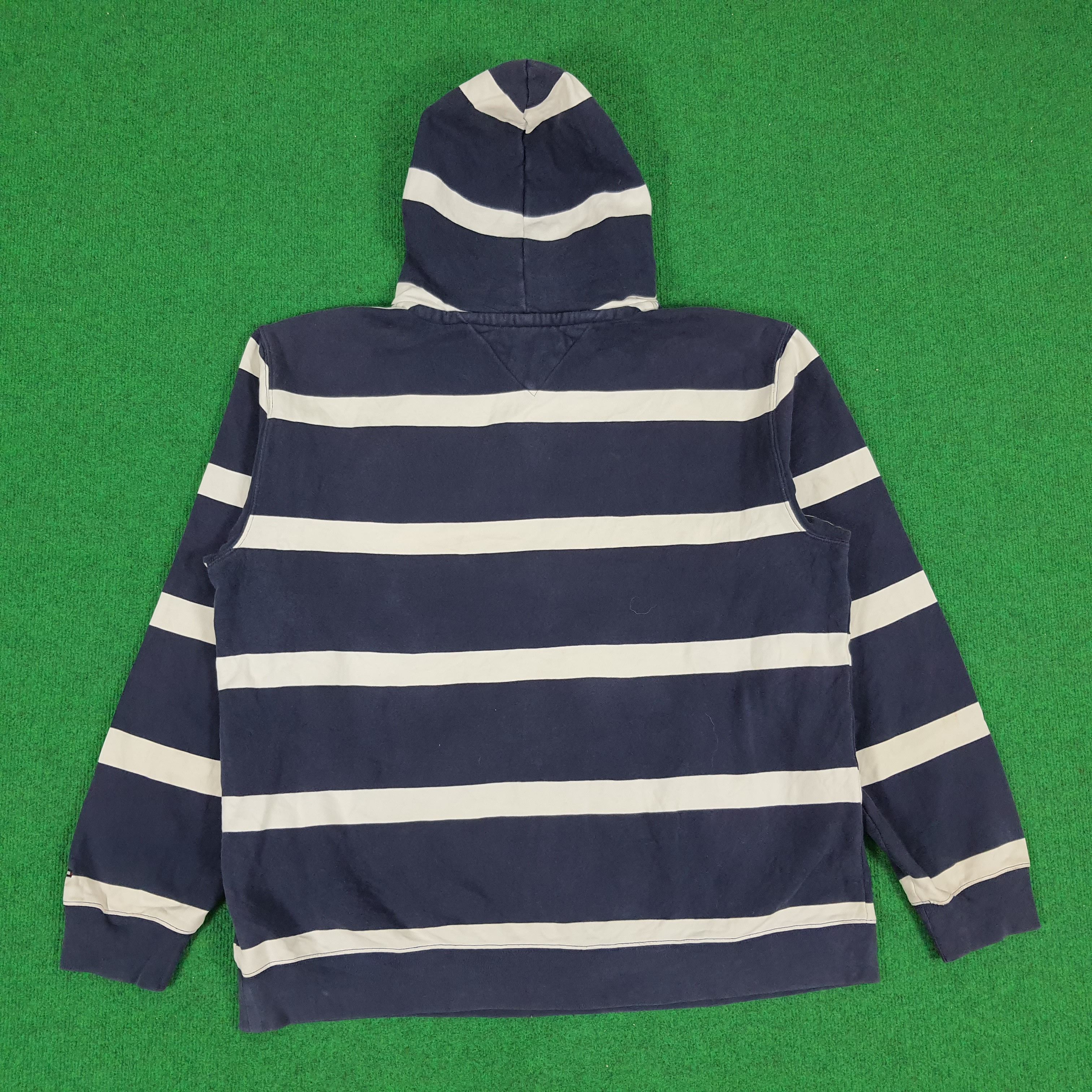 Tommy Hilfiger Vintage Tommy Hilfiger Striped Hoodies Size US XL / EU 56 / 4 - 3 Thumbnail