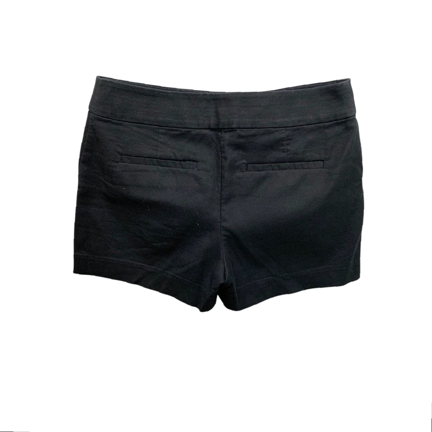 Loft Loft Shorts Womens Size 2 Black Goldtone Button Pockets Size 26" / US 2 / IT 38 - 5 Thumbnail