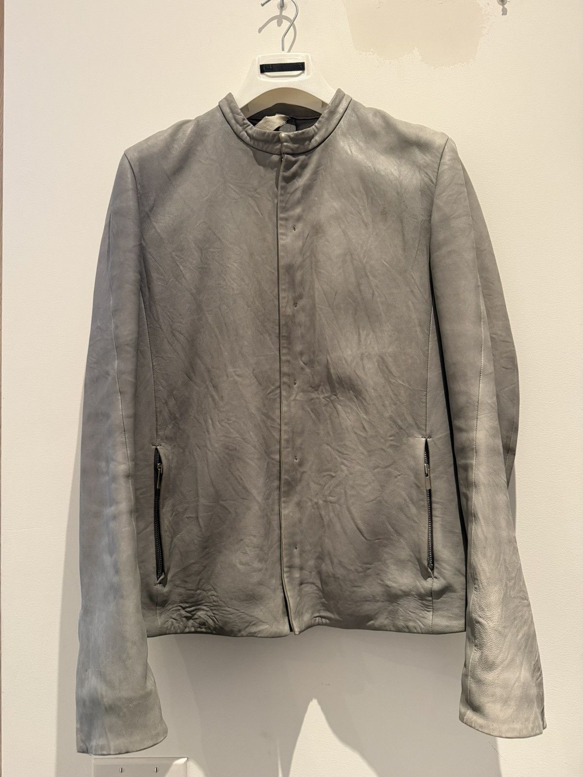 Vaz Rajan Vaz Rajan Minimalist Leather Jacket Size US M / EU 48-50 / 2 - 3 Thumbnail