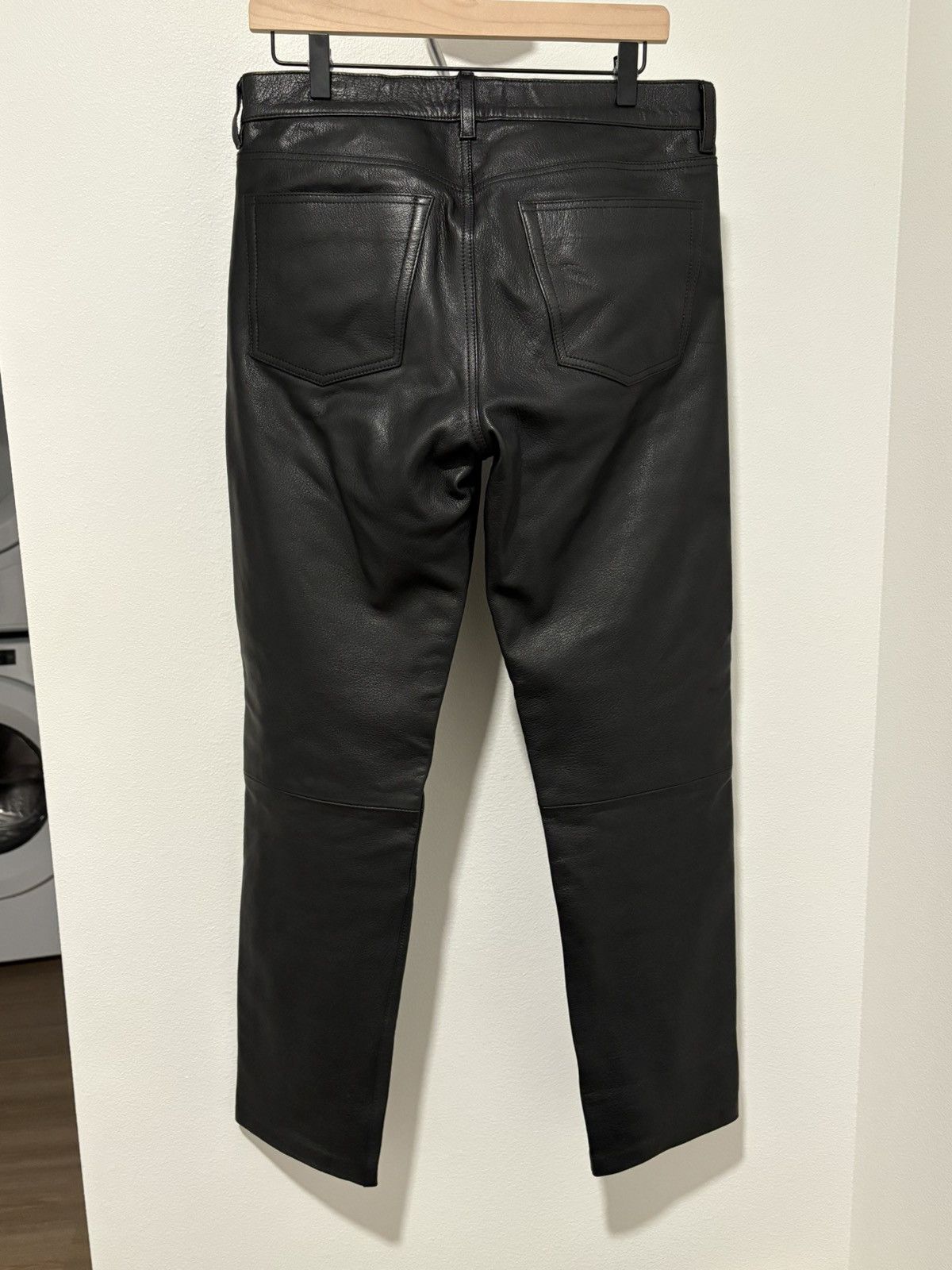Sunflower Straight Leather Trouser Size US 31 - 2 Thumbnail