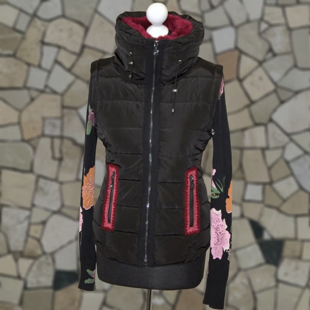 Desigual Desigual Jacket Womens 3-in-1 Multicoloured Size 36 Short Coat Coat 36 Women 3-in-1 Jacket Desigual Womens Size 36 Multicoloured Jacket Size 25" / US 0 / IT 36 - 1 Thumbnail