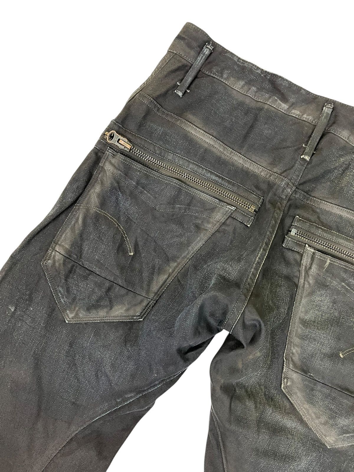 G-Star Gstar Black Wax Loose Tapered Jeans Size US 34 / EU 50 - 14 Thumbnail
