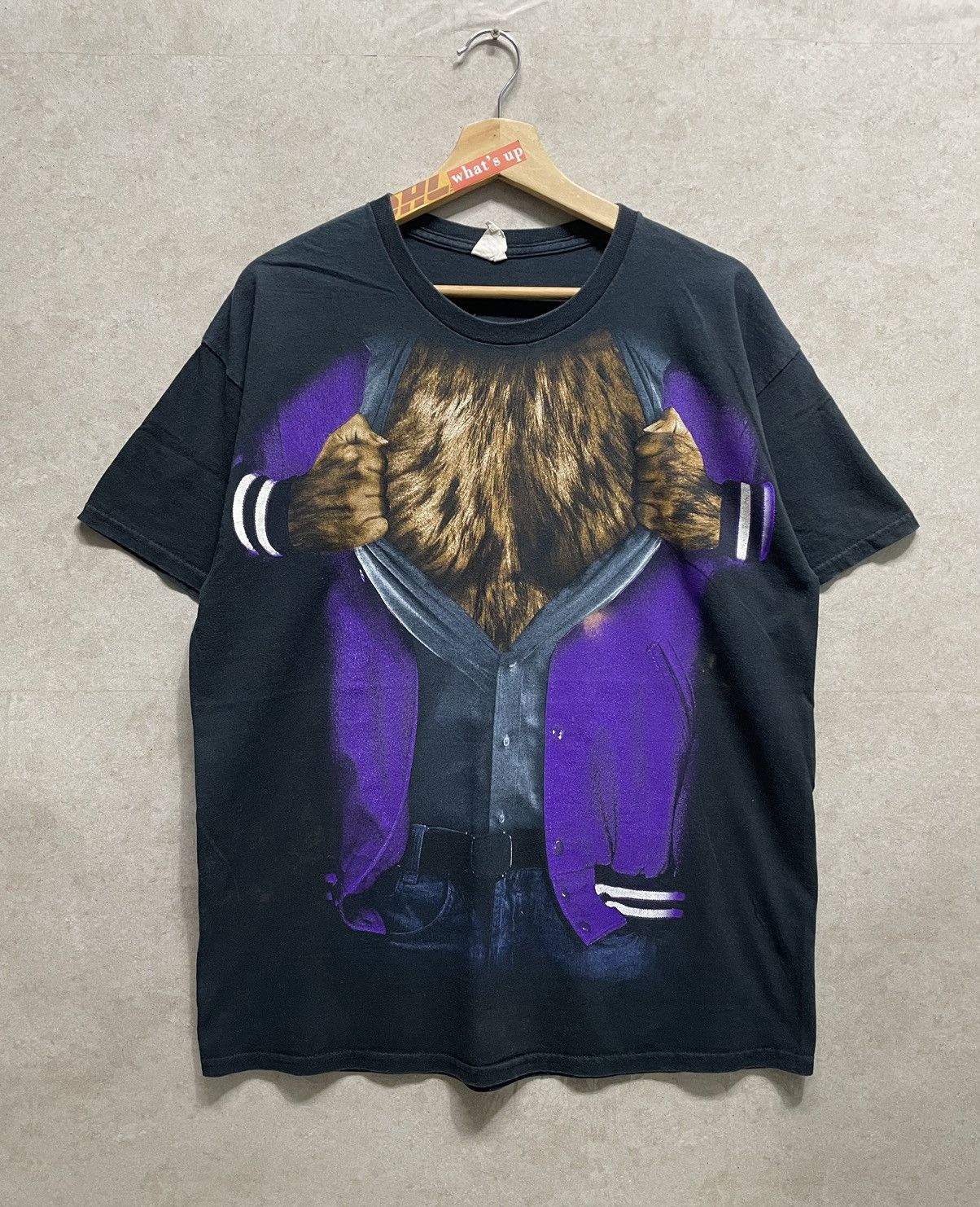 Vintage Vintage Y2K Teen Wolf Tee Size US L / EU 52-54 / 3 - 1 Thumbnail