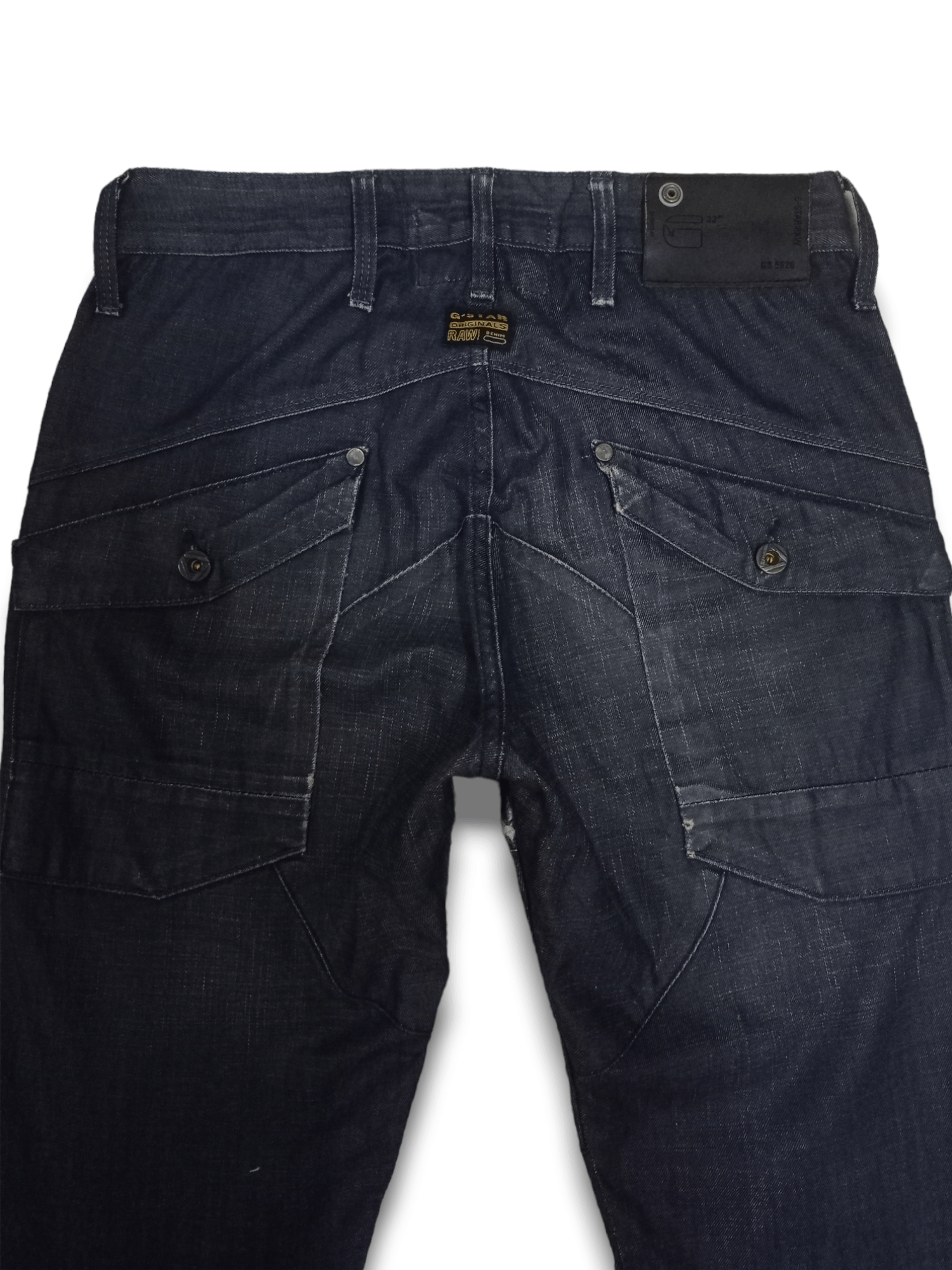 G-Star Vintage G Star Raw Tactical Pocket Cargo Loose Denim Pants Size US 28 / EU 44 - 9 Thumbnail