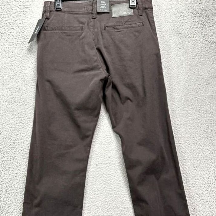 Vintage Mavi Jeans Philip Khakis Pants Mens 30 Inseam 32 Relaxed Straight Brown Stretch Cotton Spandex Workwear Casual Mens Size US 30 / EU 46 - 3 Thumbnail