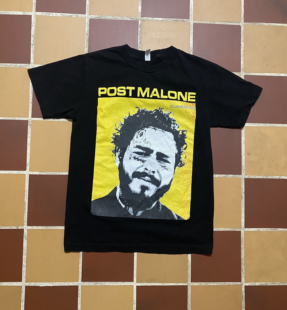 Band Tees Post Malone 2019 Tour Shirt Size US S / EU 44-46 / 1 - 1 Thumbnail