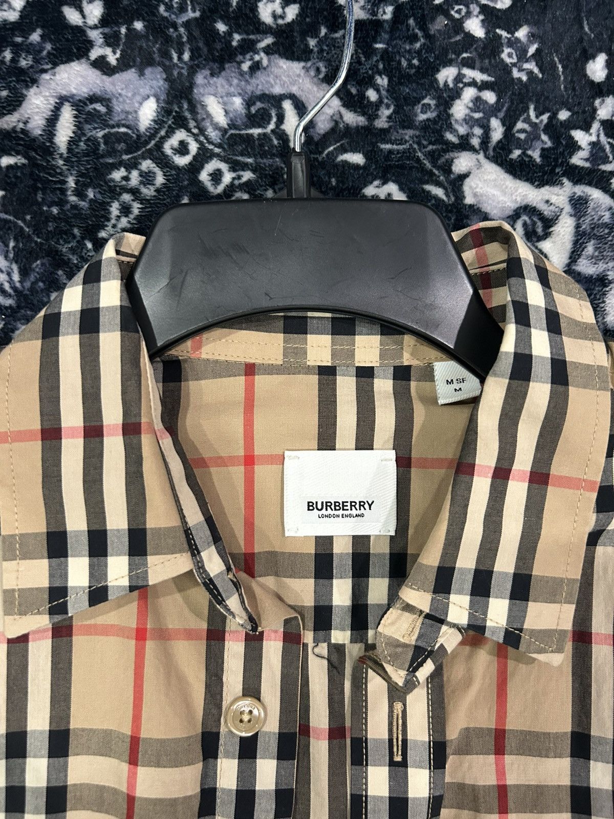 Burberry Burberry Button Up Size US M / EU 48-50 / 2 - 2 Thumbnail