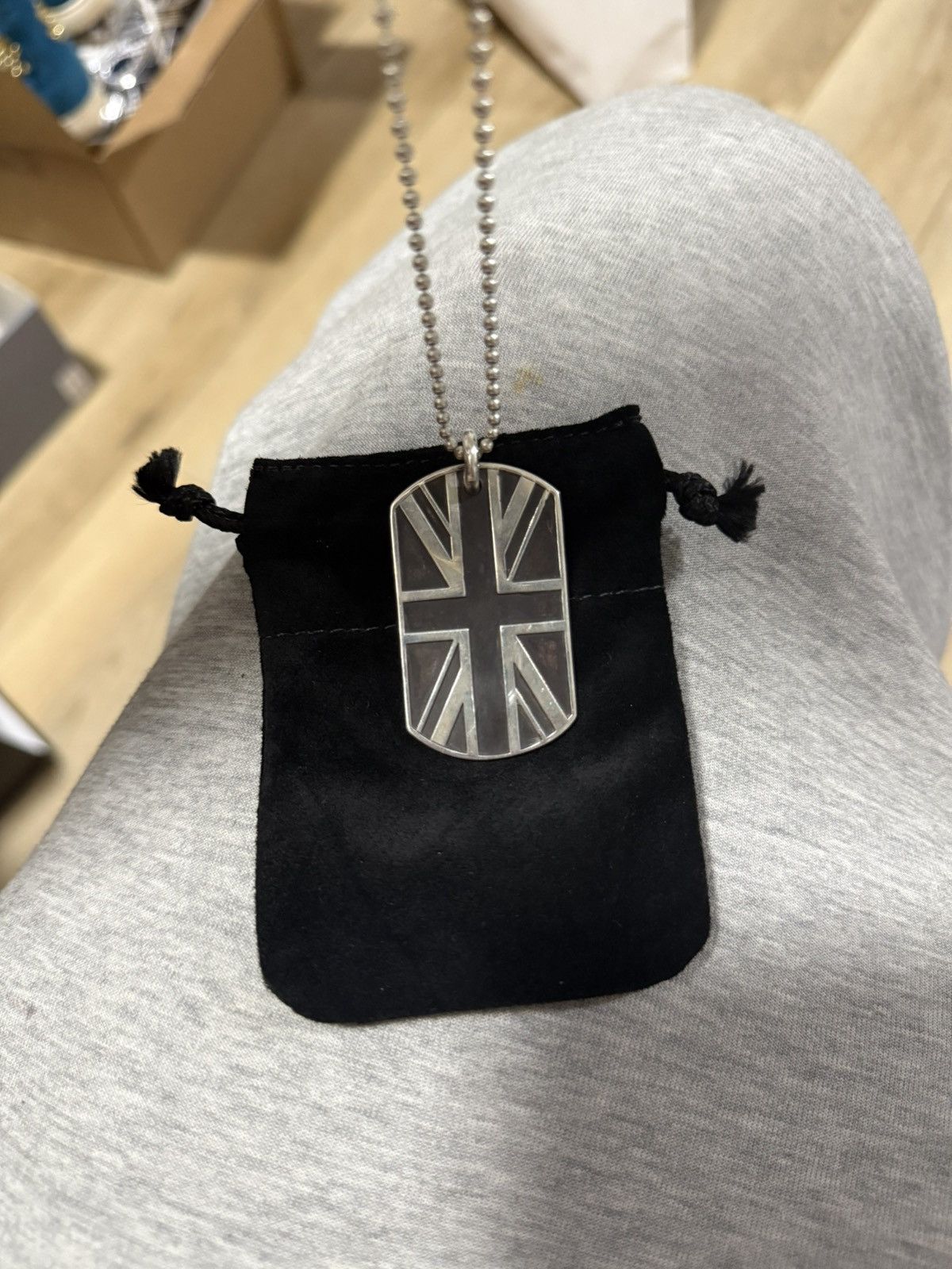 Chrome Hearts Chrome hearts god save the sex pistols dog tag with ball cha Size ONE SIZE - 9 Thumbnail