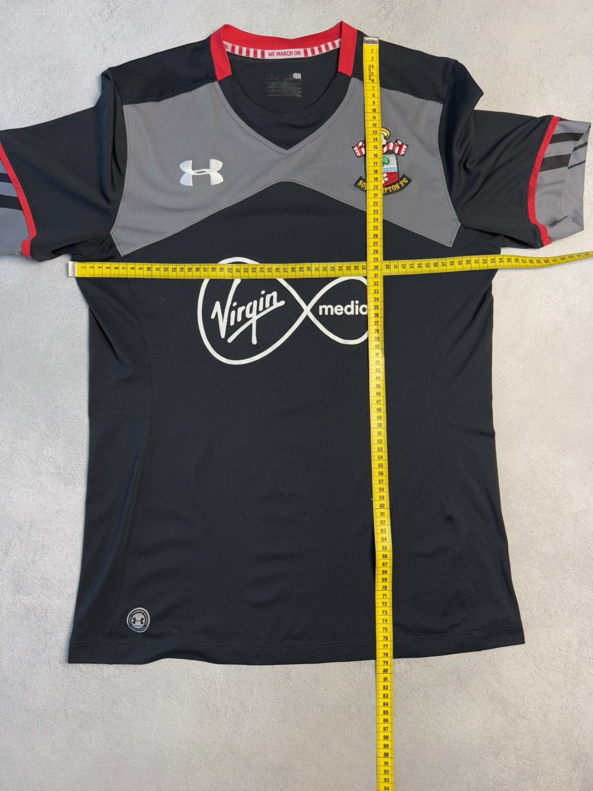 Under Armour Southampton 2016 2017 Away Shirt Soccer Jersey Under Armour Size US L / EU 52-54 / 3 - 13 Thumbnail