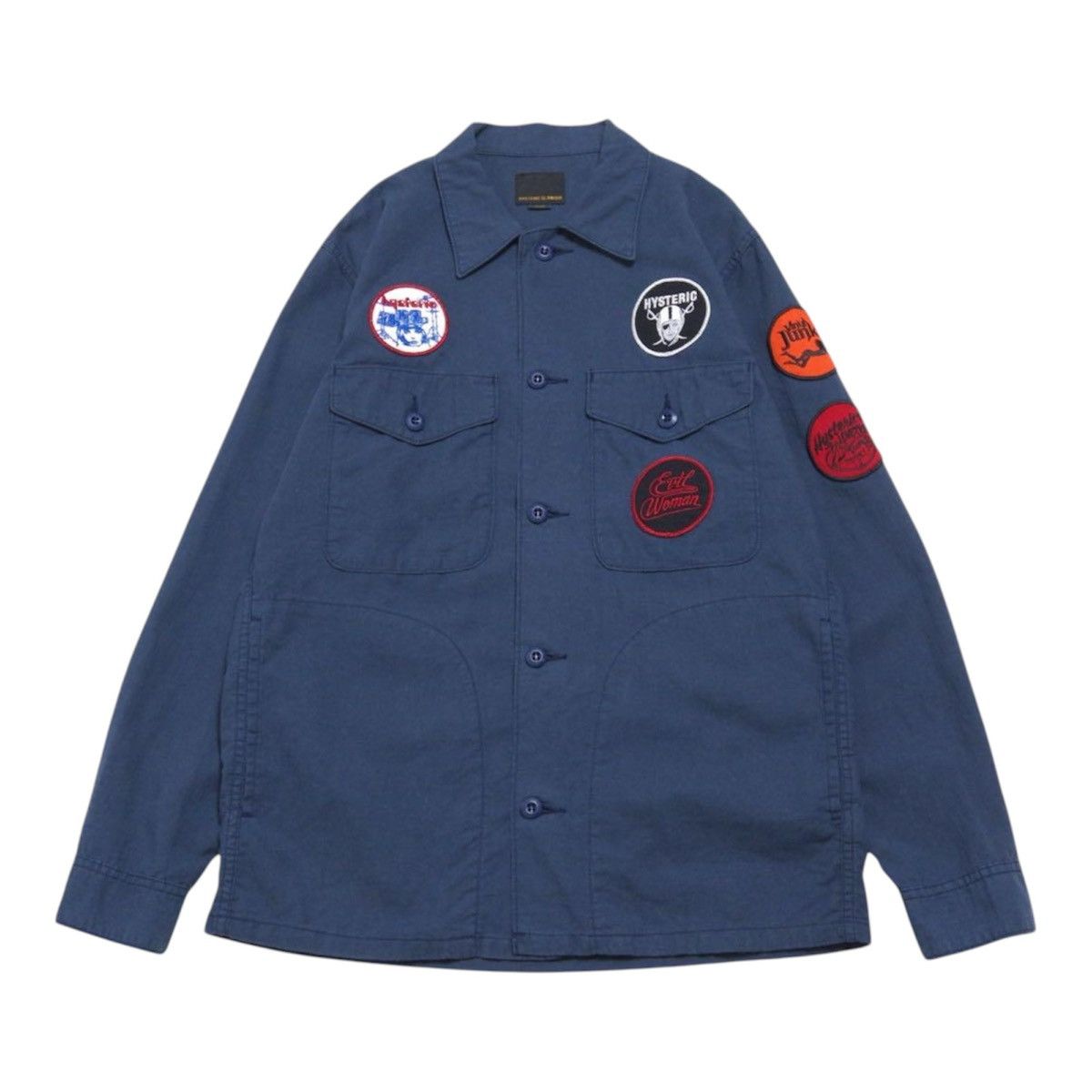 Hysteric Glamour Patched Shirt Primaloft 90s Size US L / EU 52-54 / 3 - 1 Thumbnail