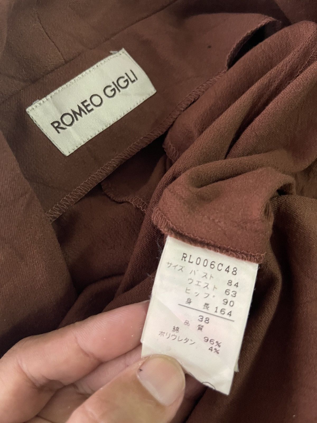 Romeo Gigli VINTAGE ROMEO GIGLI TRENCH COAT DRESS Size XS / US 0-2 / IT 36-38 - 6 Thumbnail