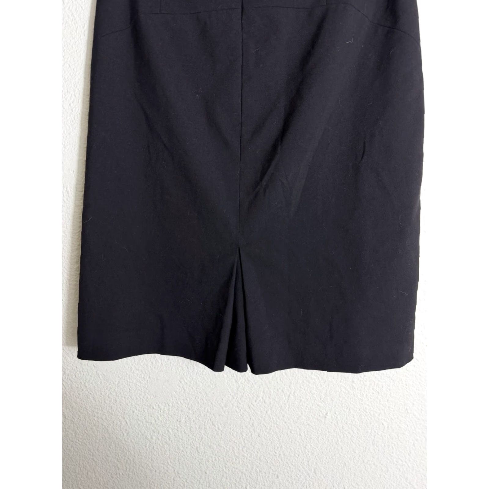 Banana Republic Banana Republic Skirt Women 8 Black Polyester Knee Length Straight Pencil 30x21 Regular Mens Womens Girls Size 30" / US 8 / IT 44 - 6 Thumbnail