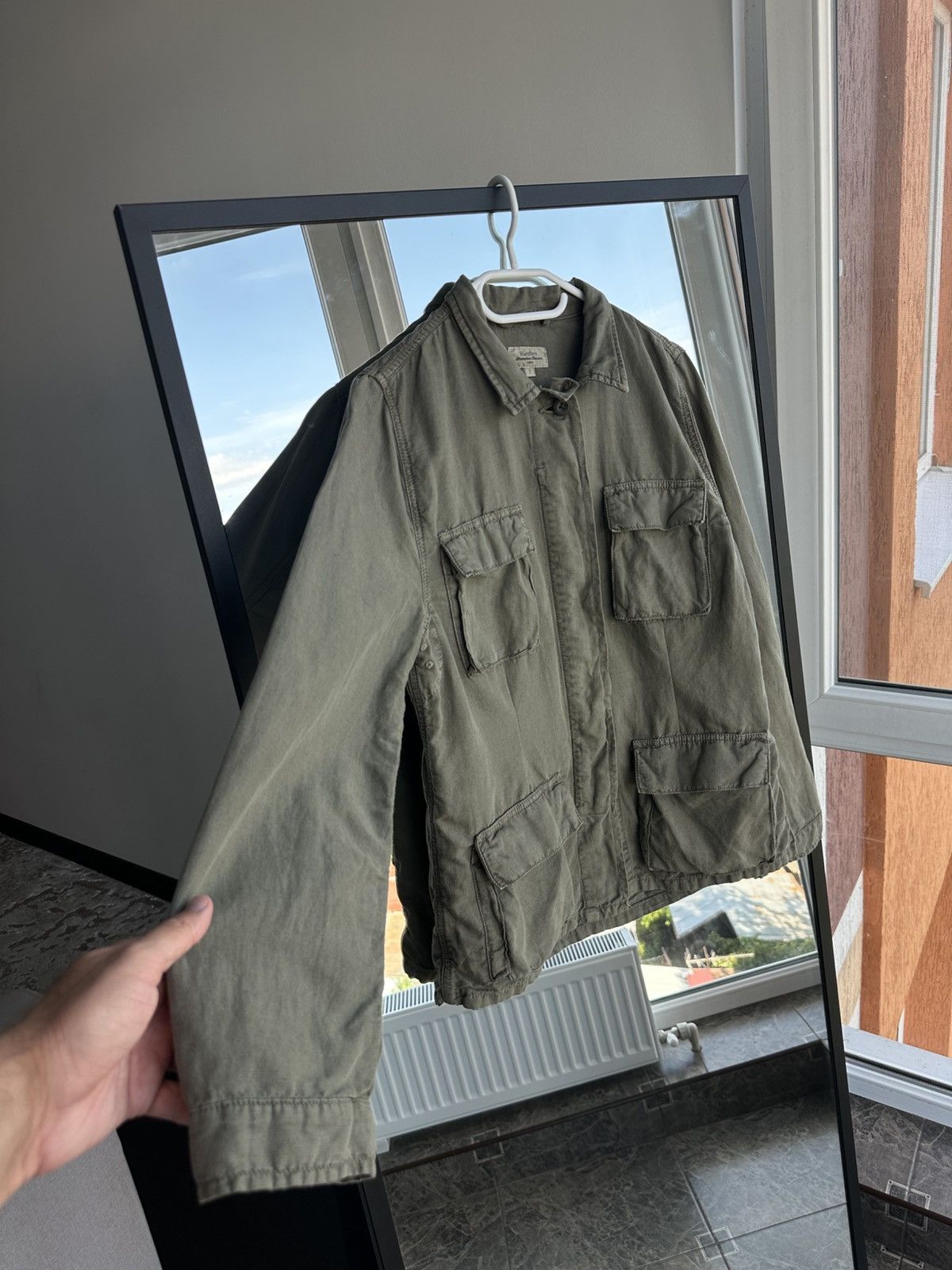 Hartford Hartford Utility Linen Khaki Military Men’s Jacket Sz M Size US M / EU 48-50 / 2 - 6 Thumbnail