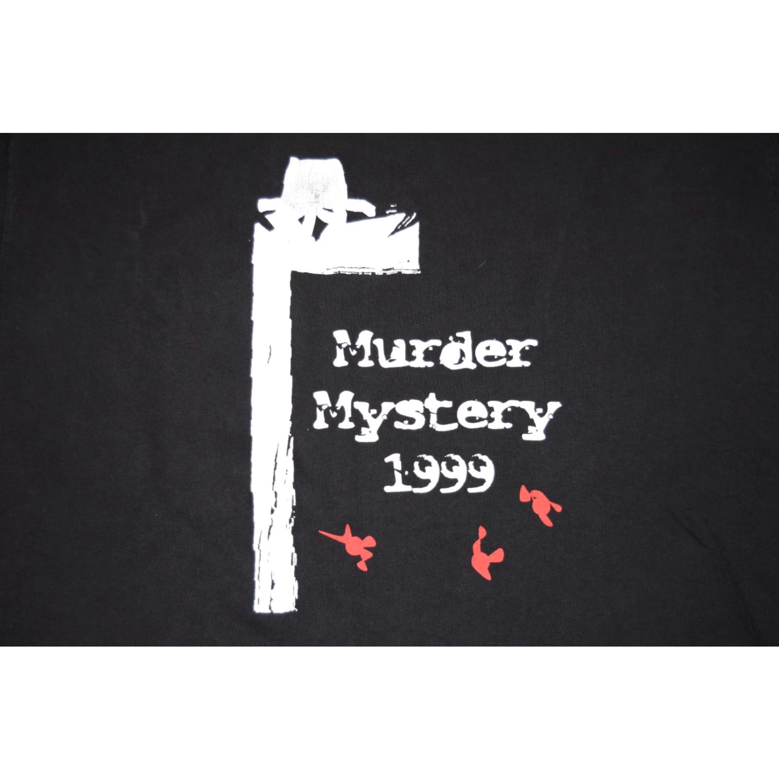 Vintage VINTAGE 1999 MHPG MURDER MYSTERY T-SHIRT NYC BLACK SIZE L Mens Size US L / EU 52-54 / 3 - 2 Thumbnail