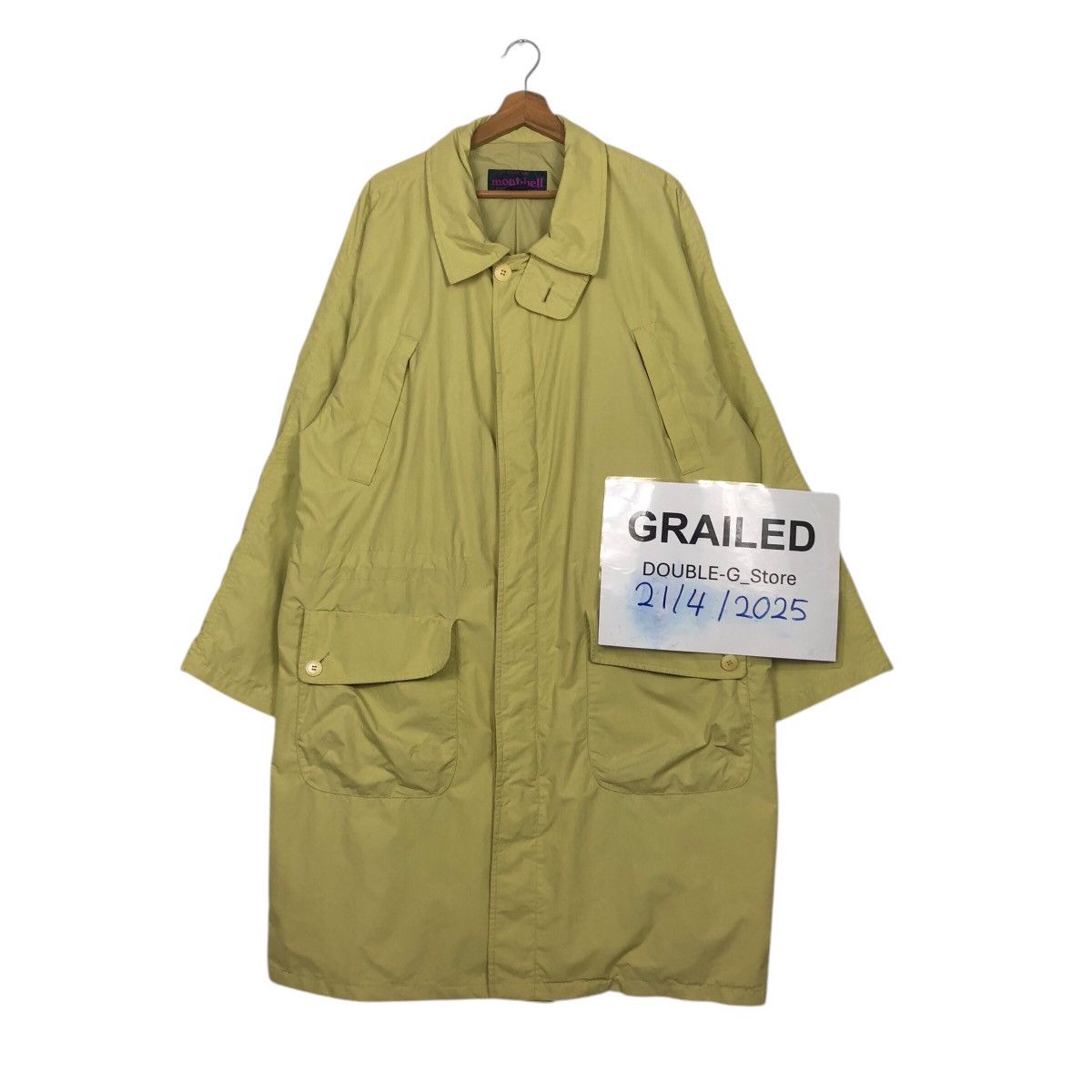 Japanese Brand 📌Vintage Long Jacket Monbell Duck Canvas Chore Wear Style Size US L / EU 52-54 / 3 - 1 Thumbnail