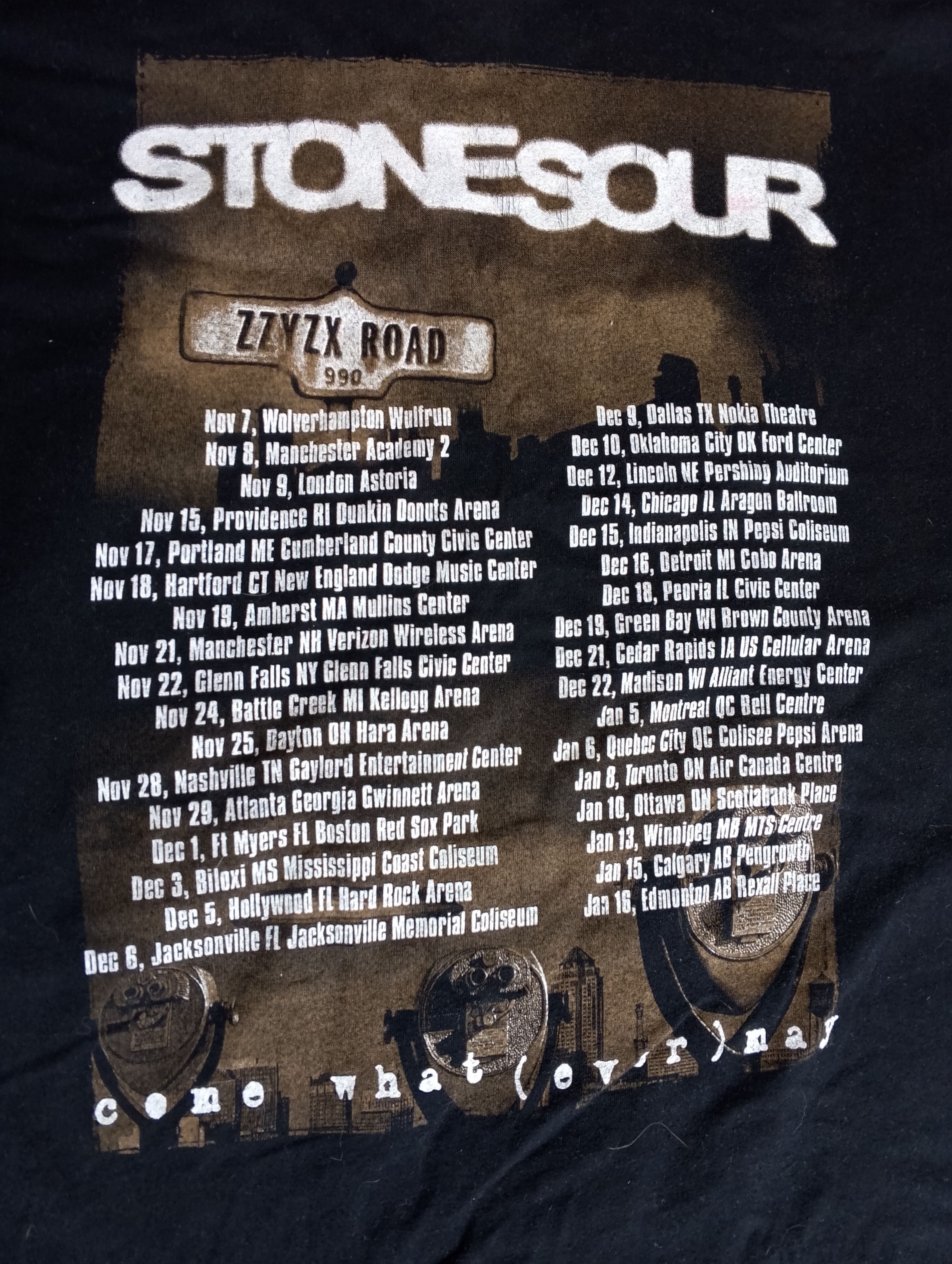 Band Tees stone sour tour tee come (what) ever may Size US M / EU 48-50 / 2 - 2 Thumbnail