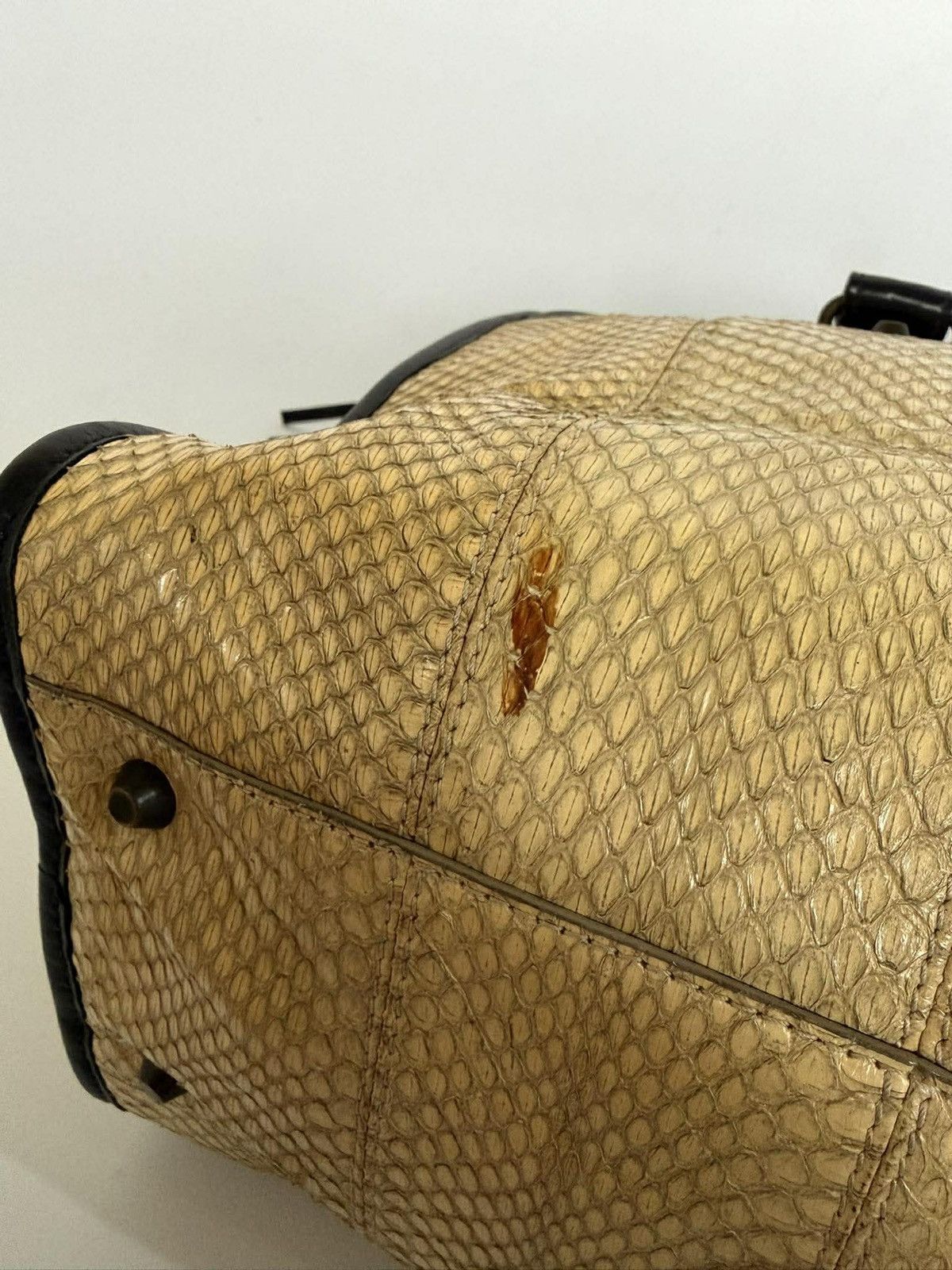 Balenciaga 2000’s Balenciaga Python Skin Classic City Medium Size ONE SIZE - 10 Thumbnail
