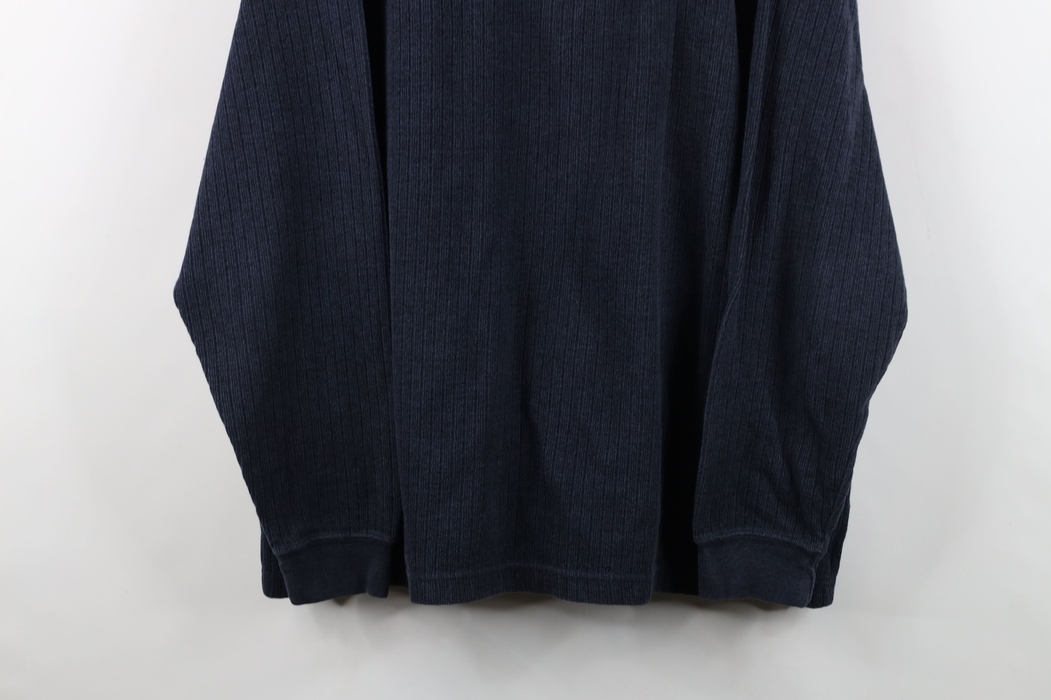 Vintage Vintage 90s Streetwear Heavyweight Knit Long Sleeve T-Shirt Size US XXL / EU 58 / 5 - 3 Thumbnail
