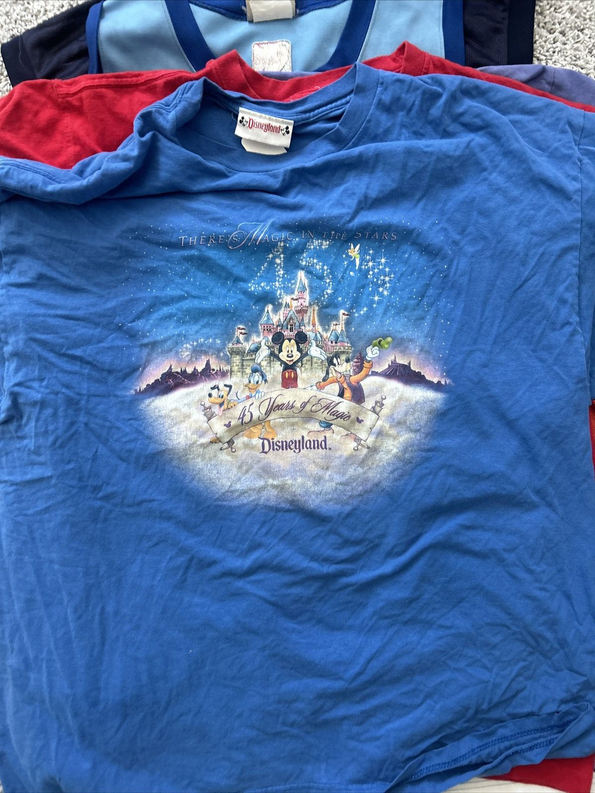 Disney 45th anniversary tee! Rare! 2XL! Disney shirt Size US XL / EU 56 / 4 - 3 Thumbnail