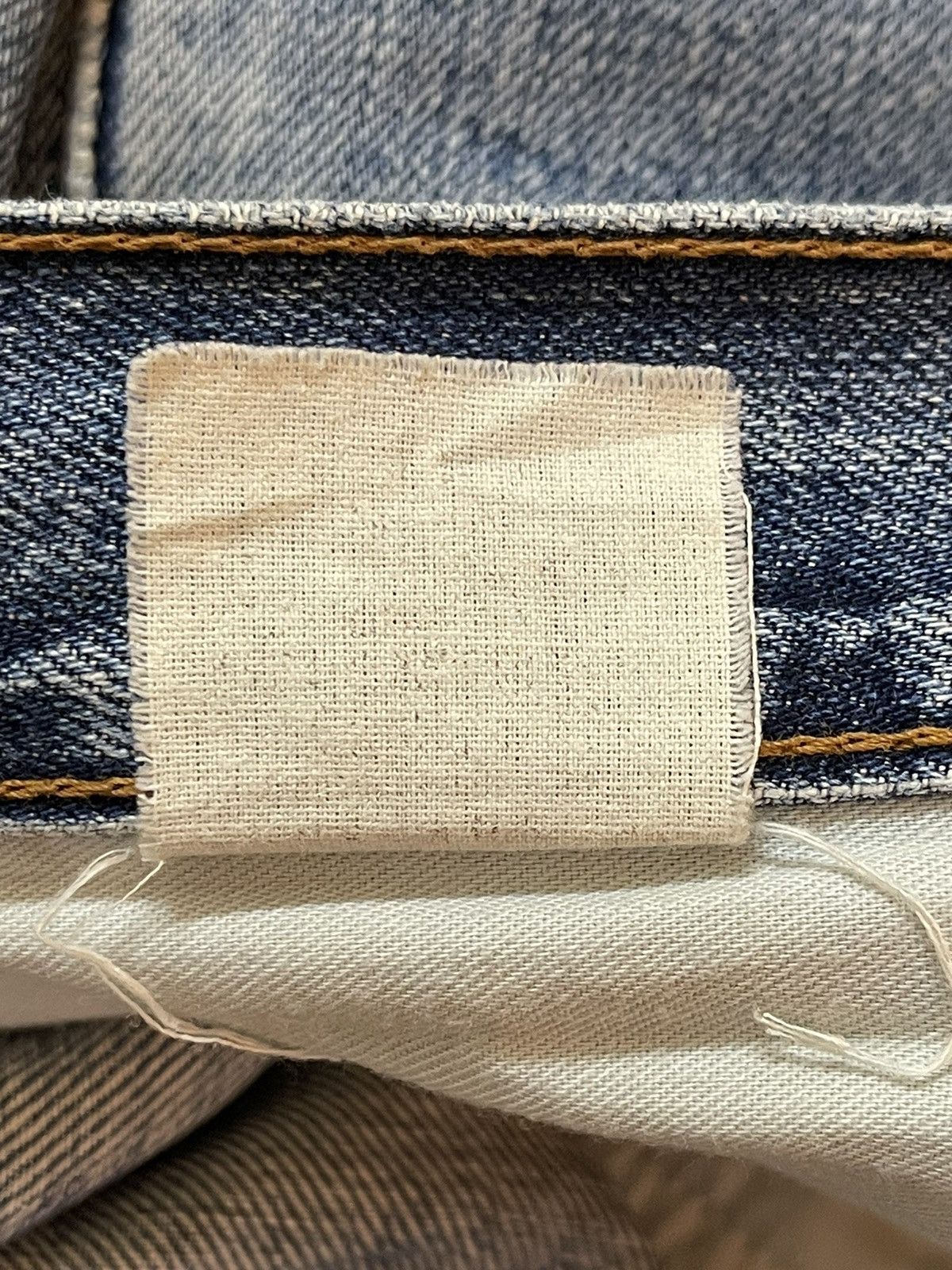 Levi's Vintage 90s Levis 503 Blue Faded Distress Style Baggy Jeans Size US 32 / EU 48 - 11 Thumbnail