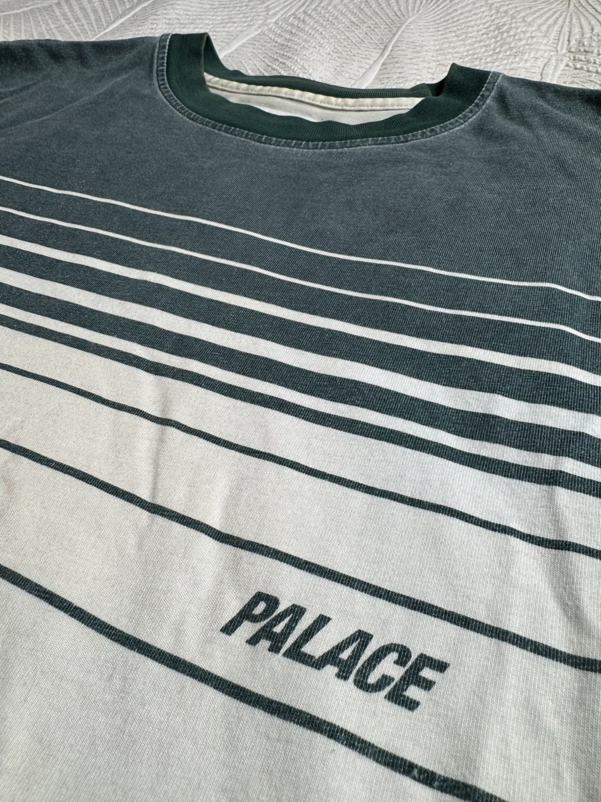 Palace PALACE Liner “Green” Long Sleeve T-Shirt Size US XL / EU 56 / 4 - 2 Thumbnail