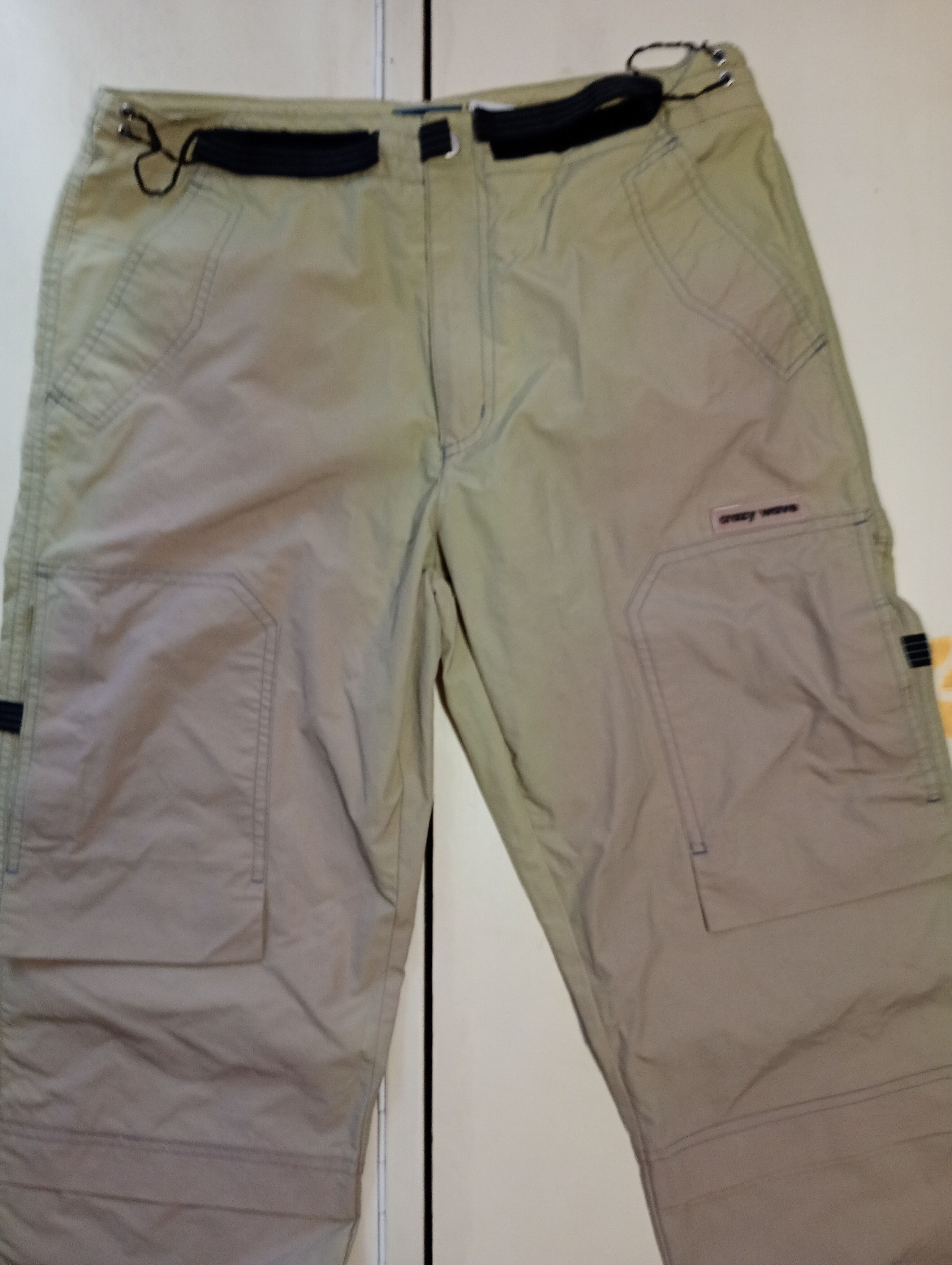 Vintage Crazy Wave Cargo Pants Y2K Size US 30 / EU 46 - 5 Thumbnail